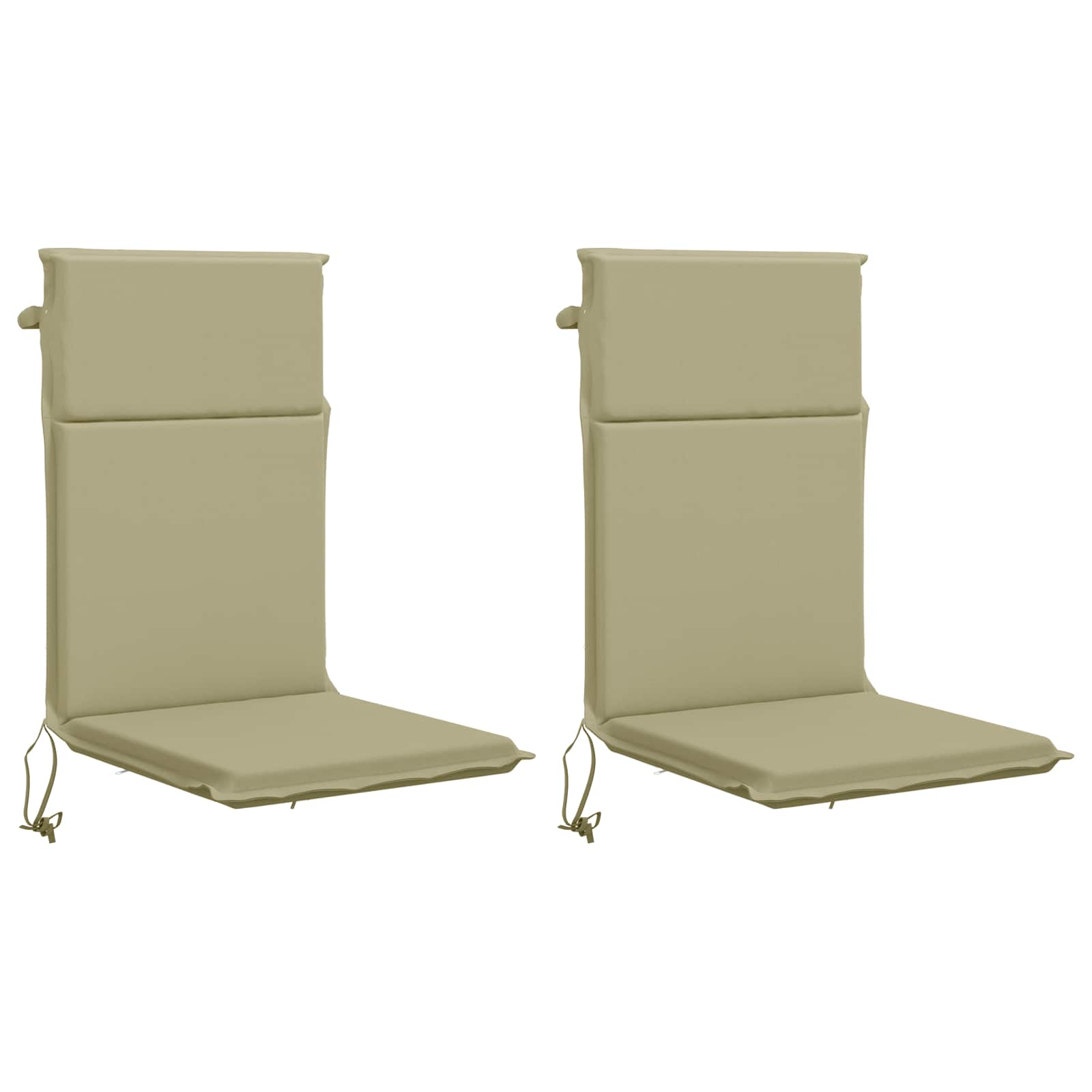 Kussen voor stoel met hoge rug GEMERT 2 st 100% Polyester image 2