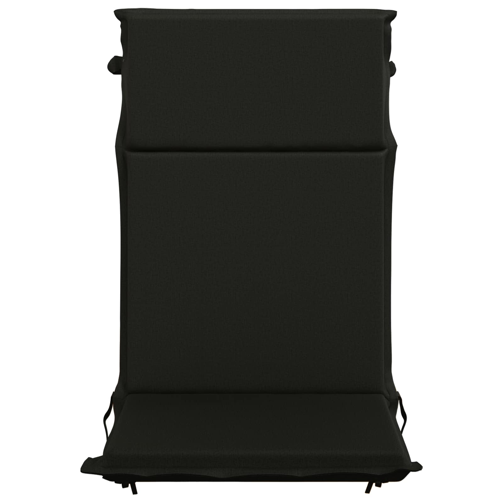 vidaXL Hochlehner-Auflage GEMERT 4 stk. 100 % Polyester Schwarz – Bild 4