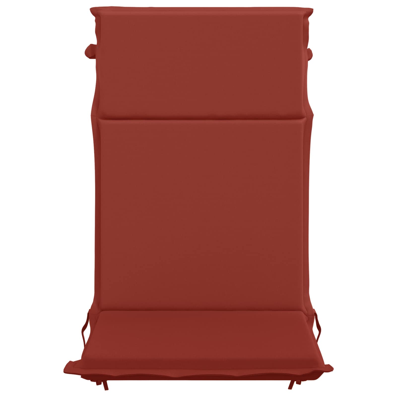 vidaXL Kussen voor stoel met hoge rug GEMERT 6 st 100% Polyester Rood, foto 4