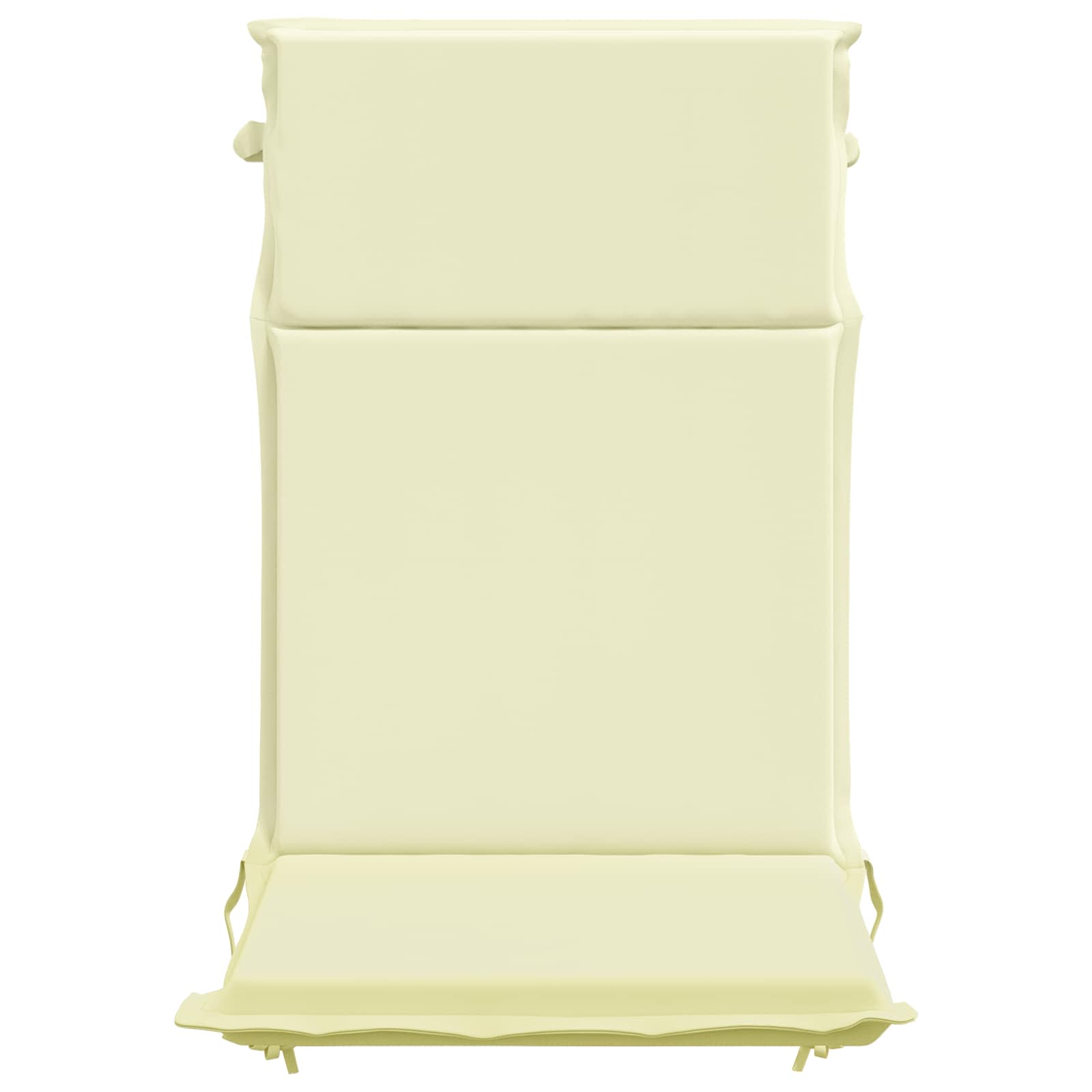 vidaXL Kussen voor stoel met hoge rug GEMERT 6 st 100% Polyester crème, foto 4