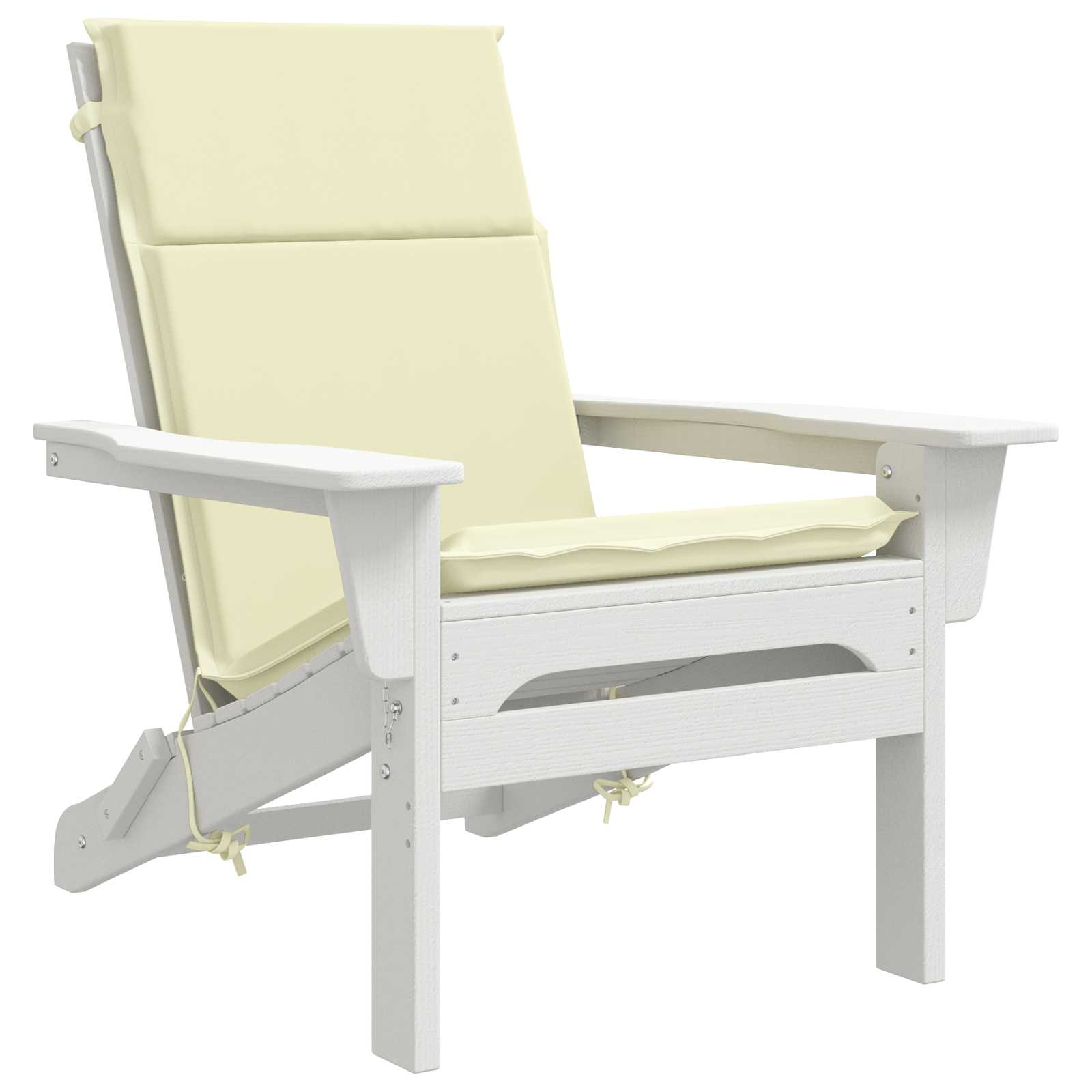 vidaXL Hochlehner-Auflage GEMERT 6 stk. 100 % Polyester Creme – Bild 3