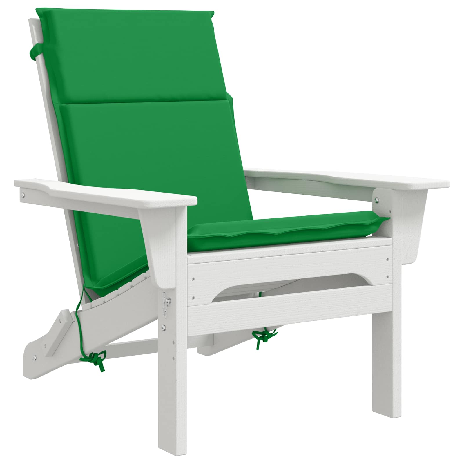 vidaXL Kussen voor stoel met hoge rug GEMERT 4 st 100% Polyester Groen, foto 2