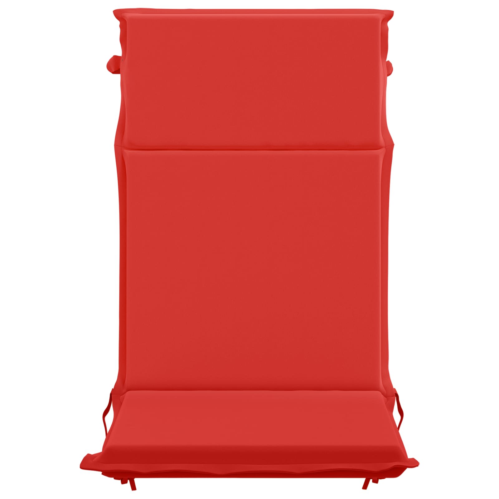vidaXL Kussen voor stoel met hoge rug GEMERT 6 st 100% Polyester Rood, foto 4