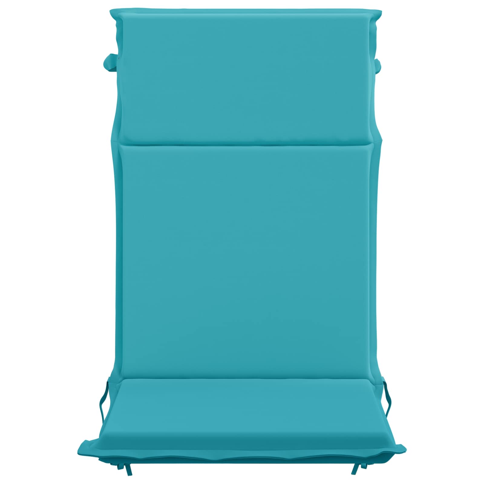 vidaXL Kussen voor stoel met hoge rug GEMERT 4 st 100% Polyester turquoise, foto 4