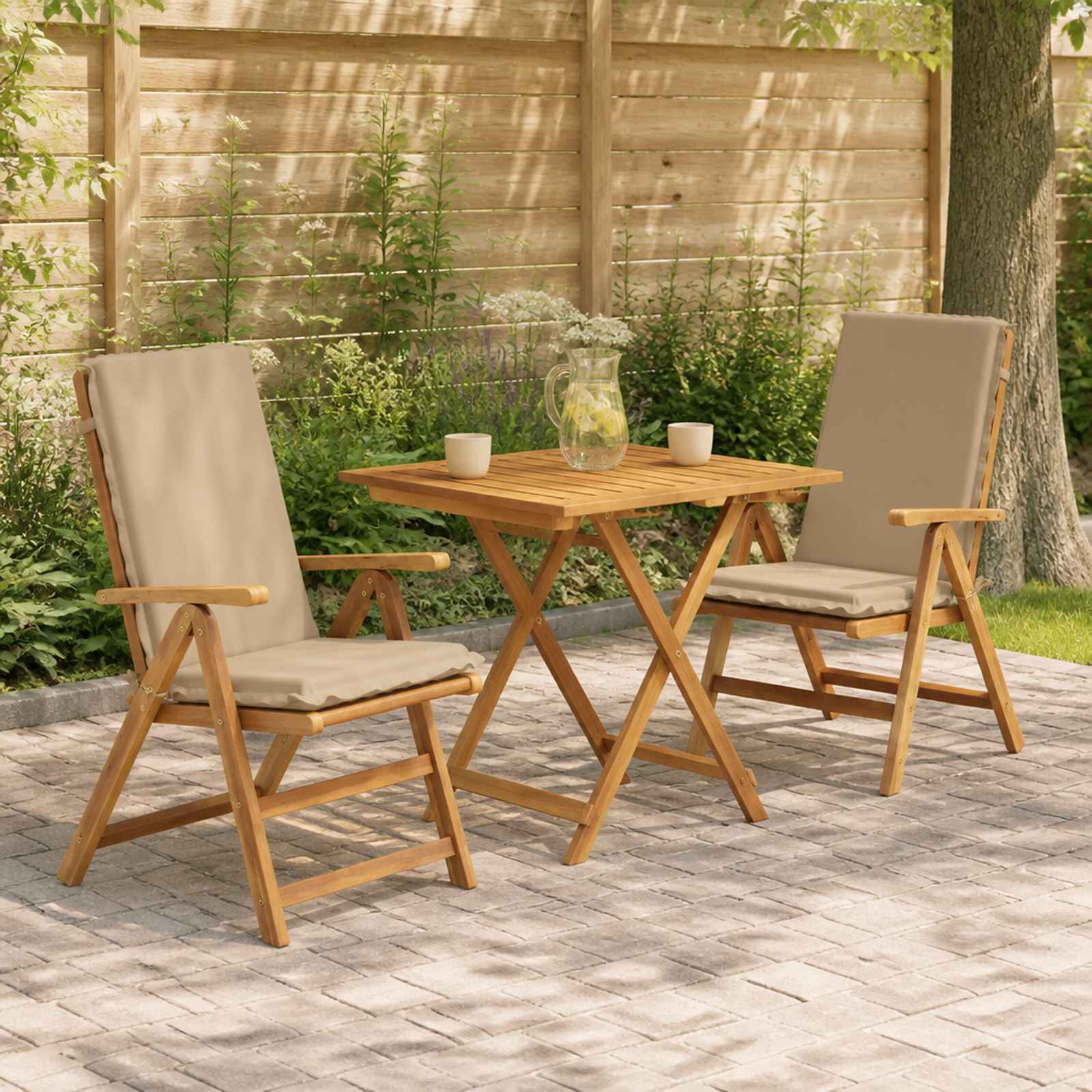 2-Delige Hoog Rug Bhair Kussens GEMERT 2 pcs 100% Polyester image 1