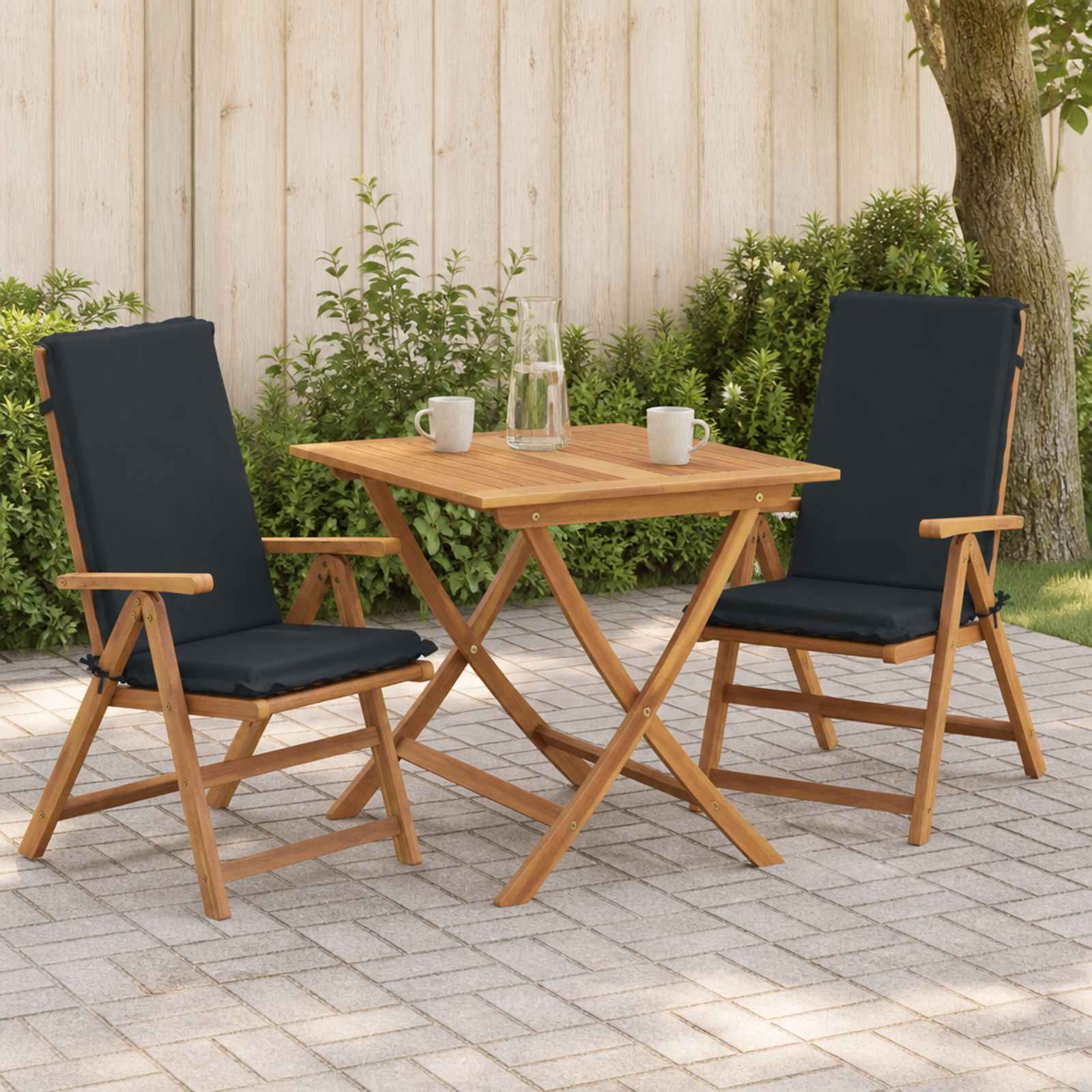 Blazina za stol z visokim naslonjalom GEMERT 2 kos