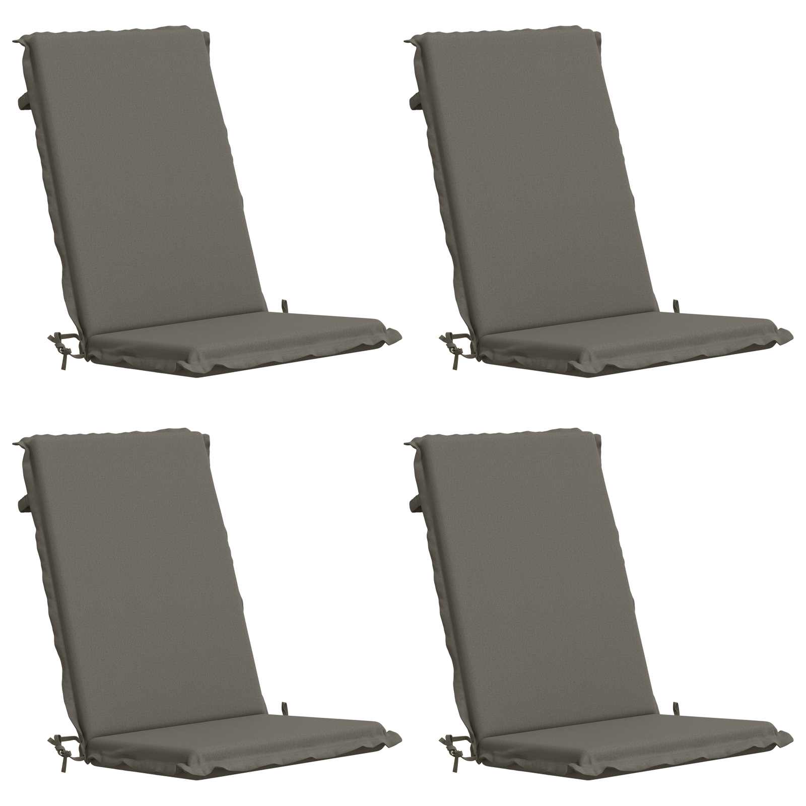 4-Delige Hoog Rug Bhair Kussens GEMERT 4 pcs 100% Polyester image 2