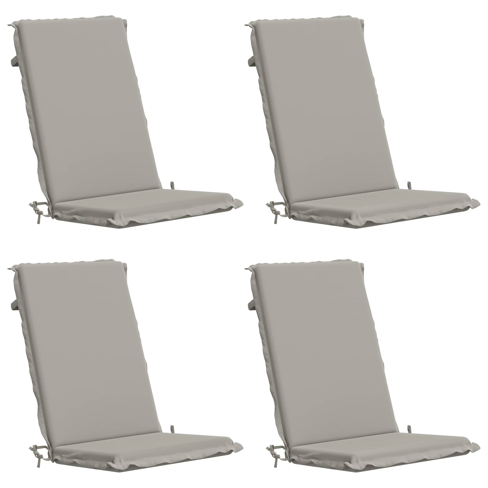 4-Delige Hoog Rug Bhair Kussens GEMERT 4 pcs 100% Polyester image 2