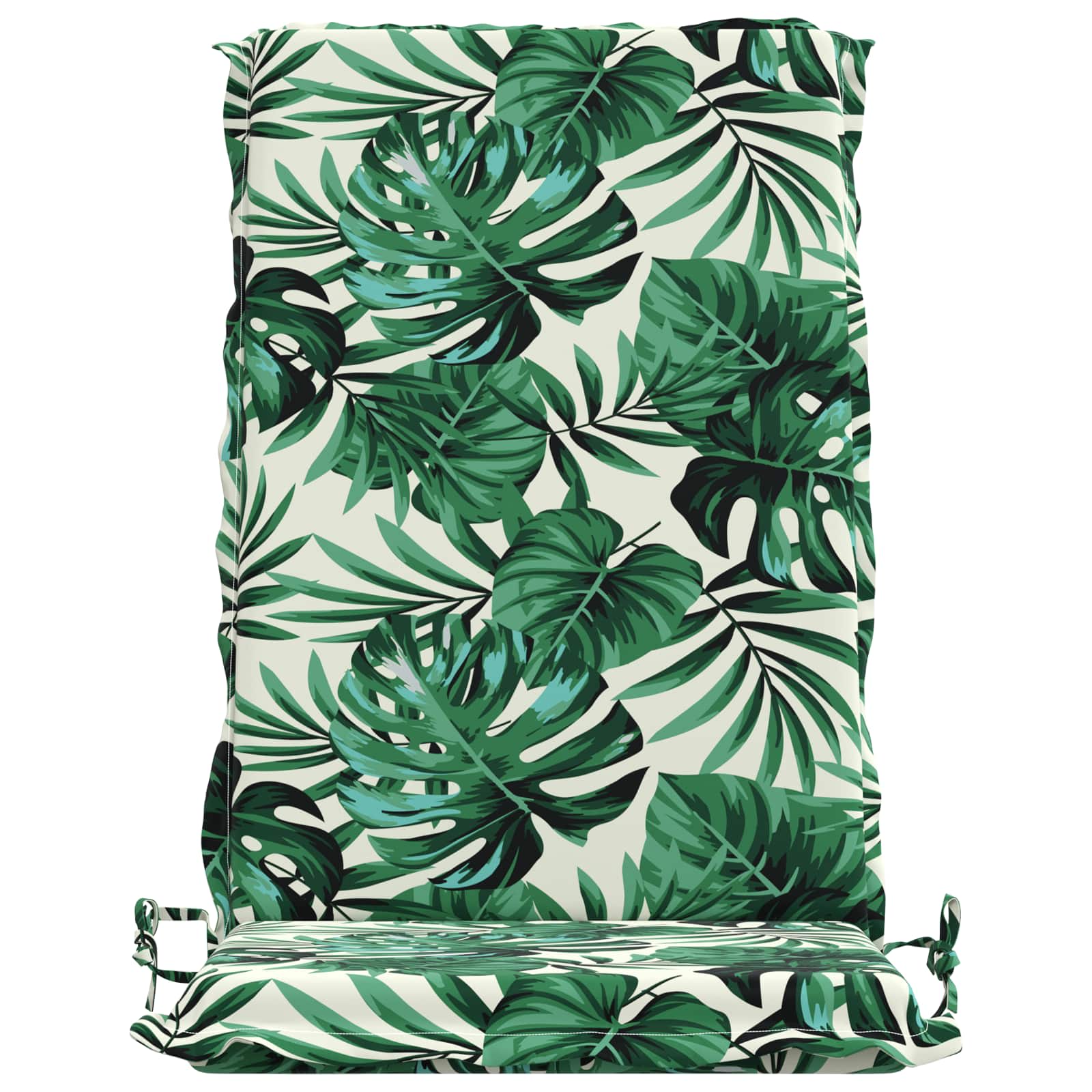 vidaXL Kussen voor stoel met hoge rug GEMERT 4 st 100% Polyester groen, foto 4