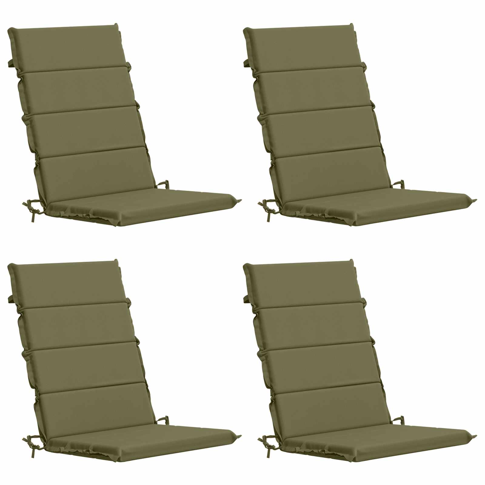 4-Delige Hoog Rug Bhair Kussens GEMERT 100% Polyester image 2