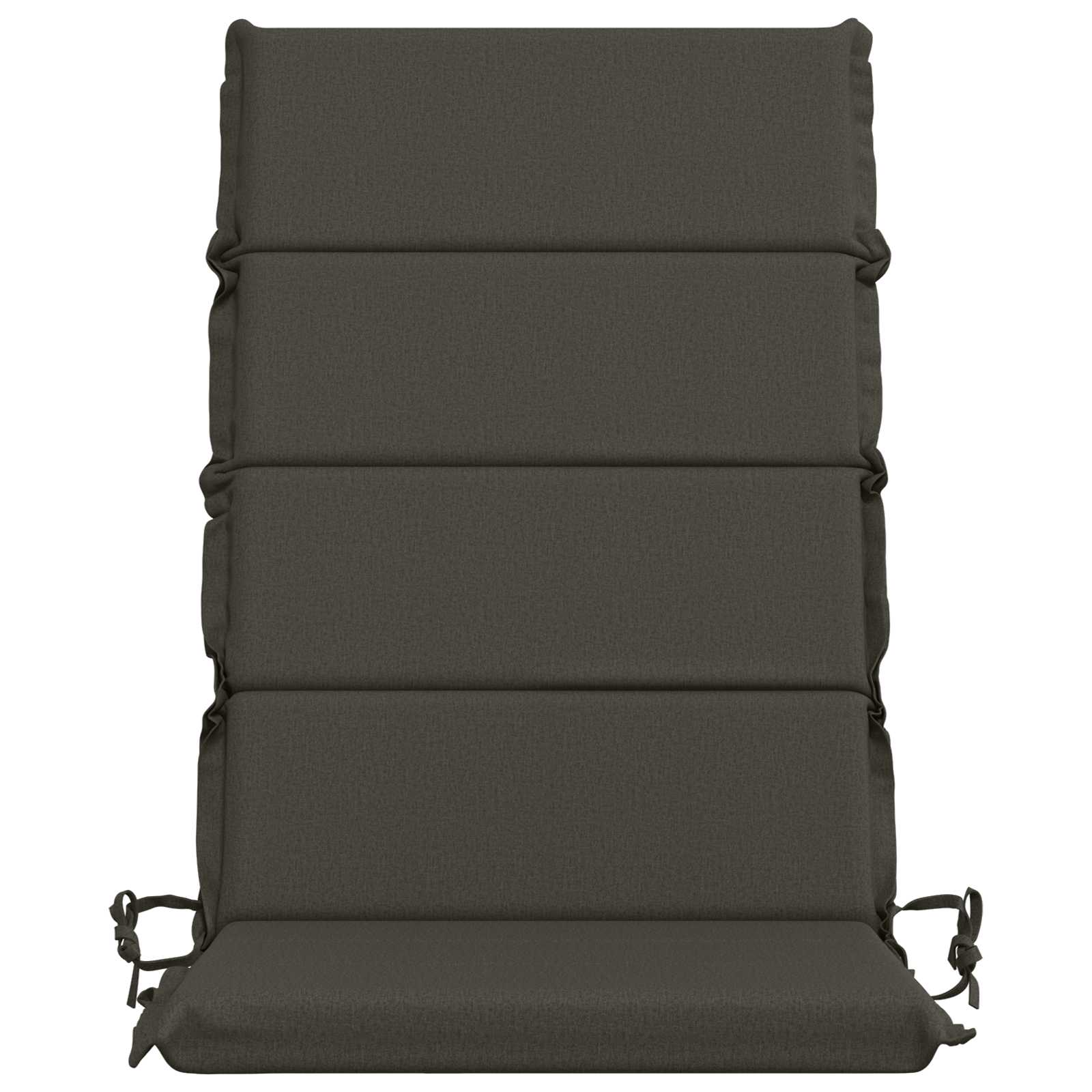 6-Delige Hoog Rug Bhair Kussens GEMERT 100% Polyester Antraciet image 4