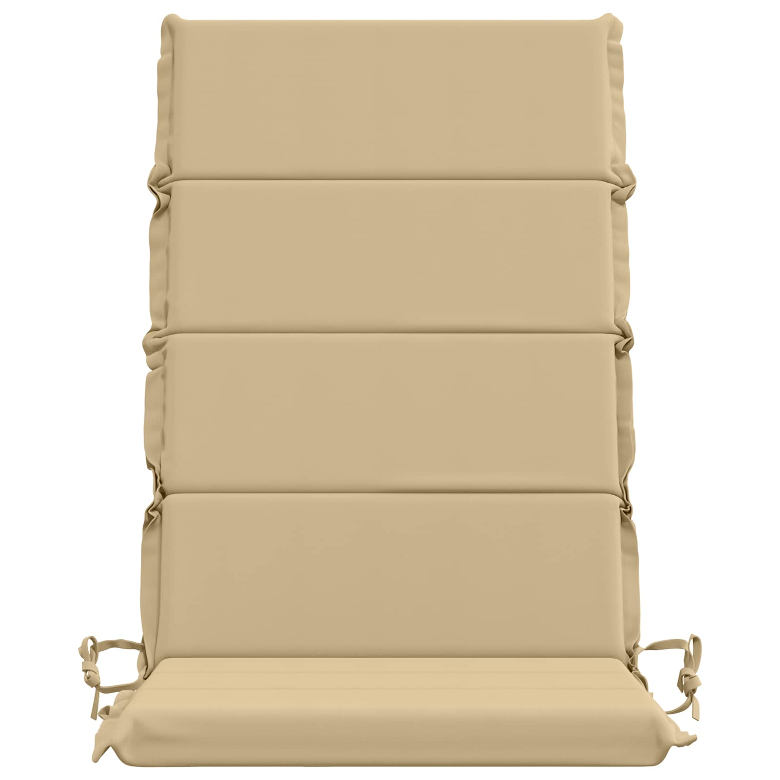 6-Delige Hoog Rug Bhair Kussens GEMERT 100% Polyester Beige image 4