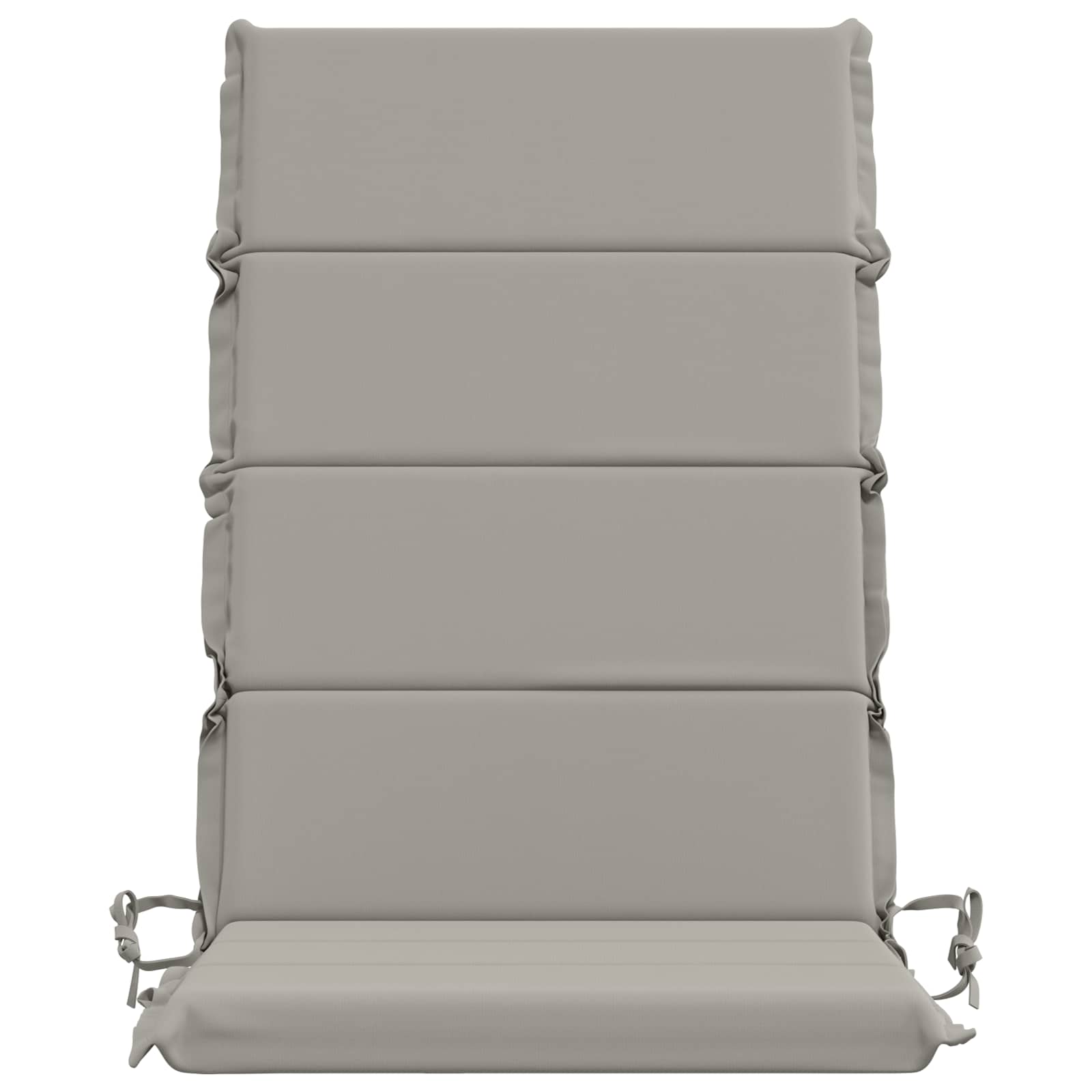 6-Delige Hoog Rug Bhair Kussens GEMERT 100% Polyester Grijs image 4