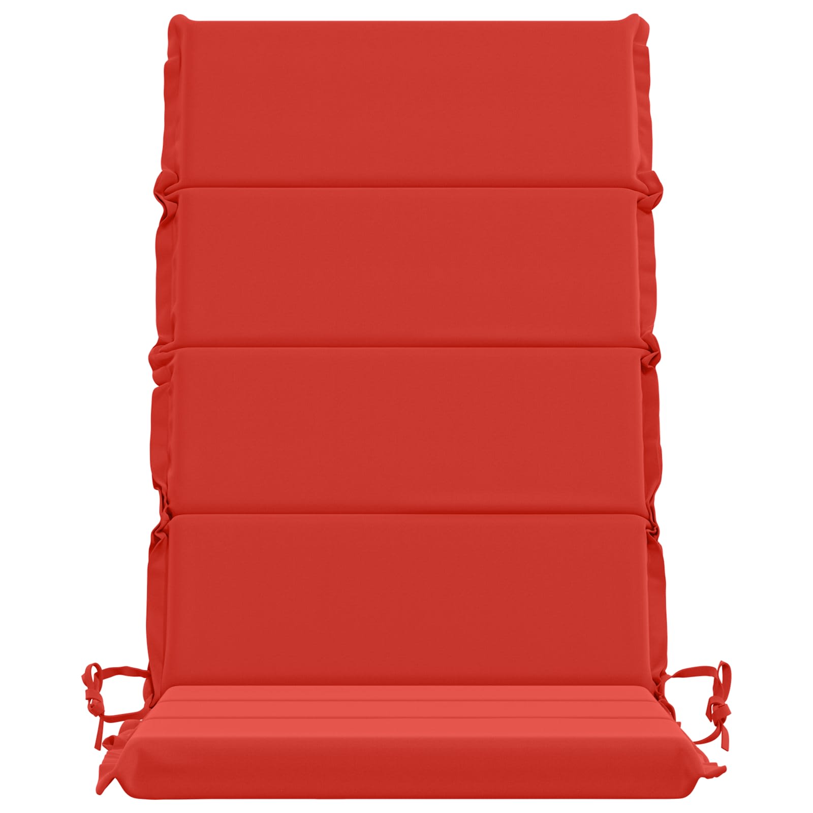 vidaXL Kussen voor stoel met hoge rug GEMERT 6 st 100% Polyester Rood, foto 4