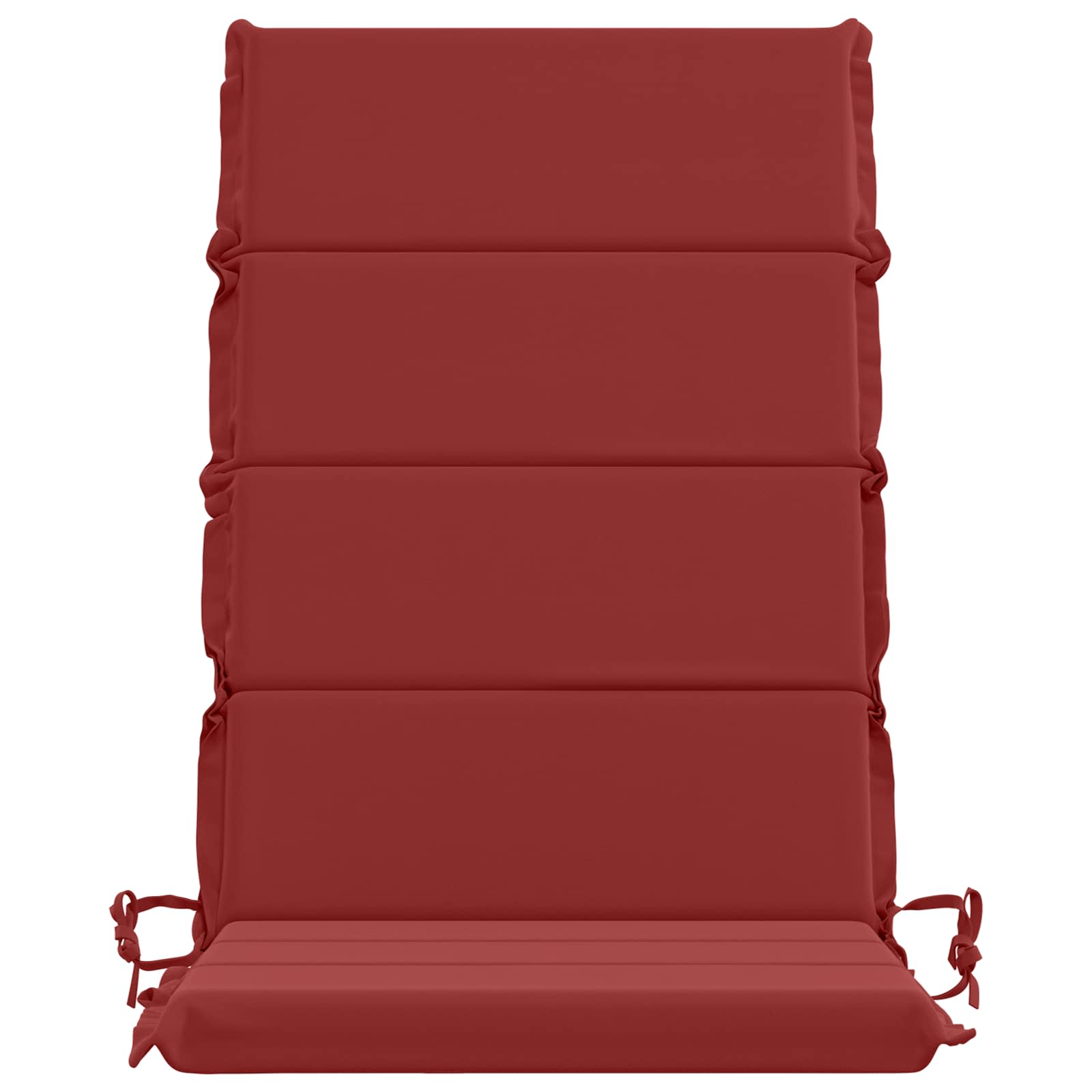 2-Delige Hoog Rug Bhair Kussens GEMERT 100% Polyester Wijnrood image 4