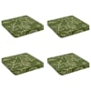 vidaXL 4-osalised istepad VUGHT 4 pcs 100% Pol&uuml;ester Lehe Kujundus