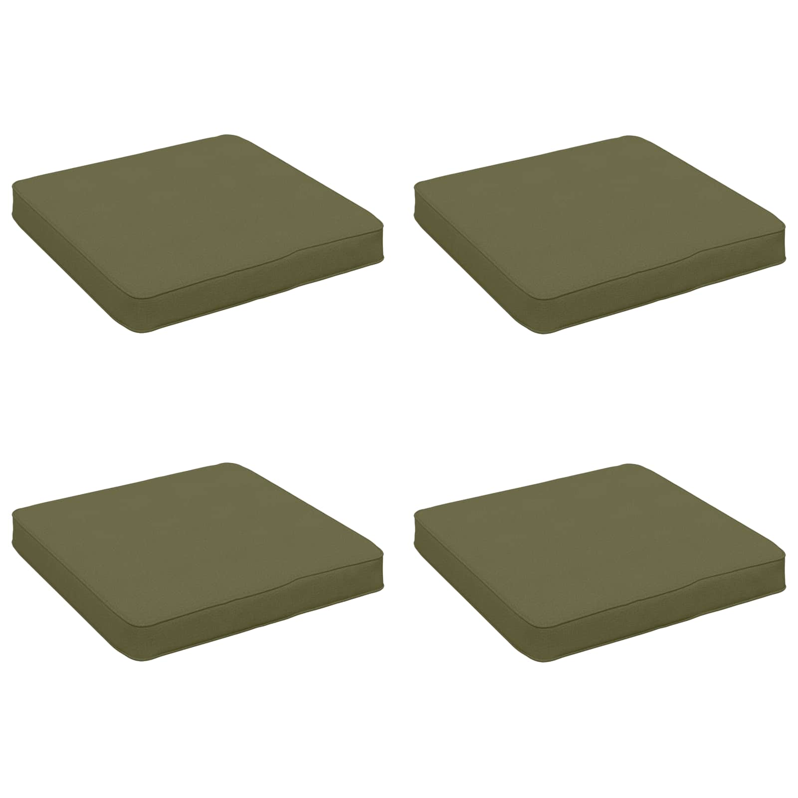Кушони за сядане, 4 броя VUGHT 4 pcs 100% полиестер — изображение 2