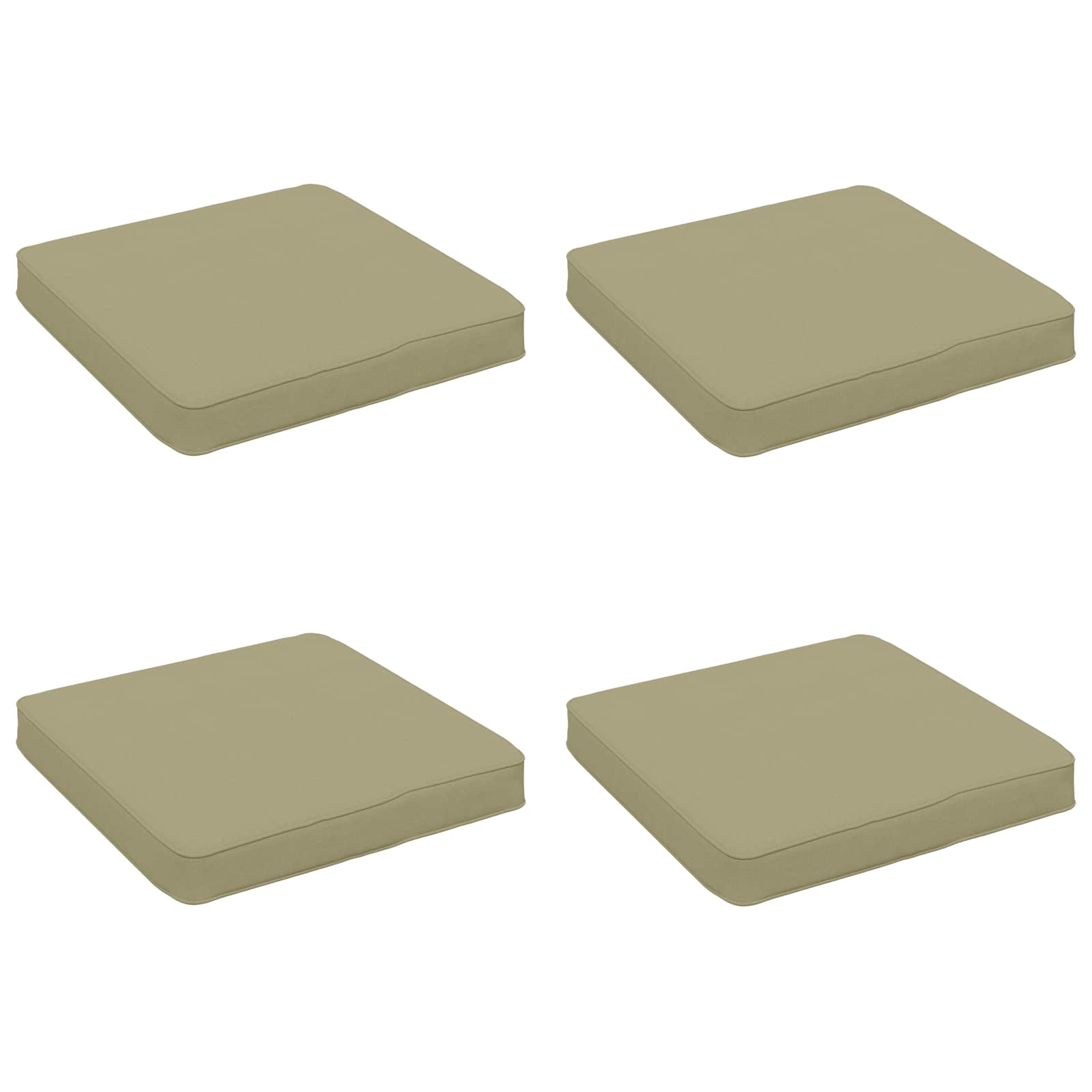 Кушони за сядане, 4 броя VUGHT 4 pcs 100% полиестер — изображение 2