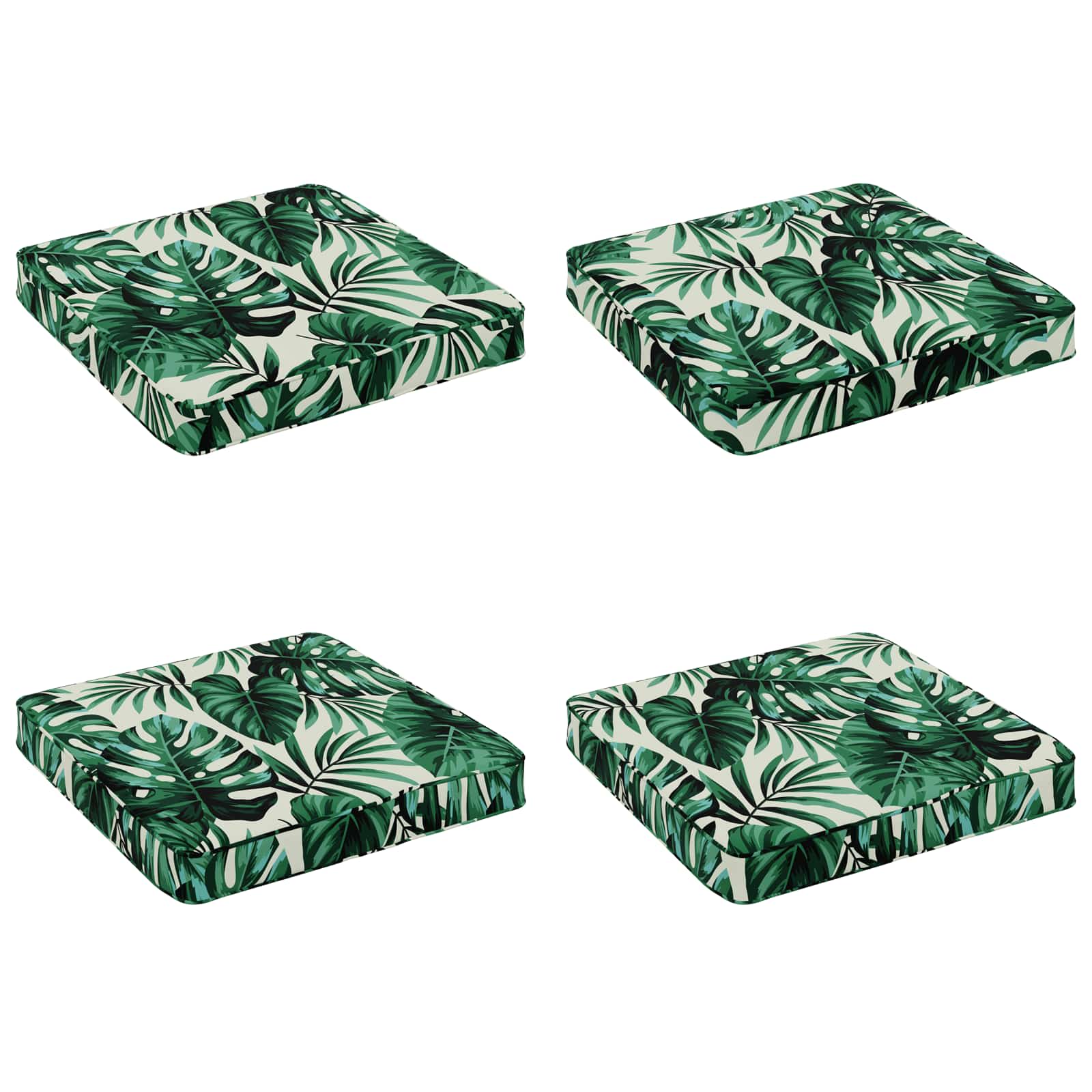 Кушони за сядане, 4 броя VUGHT 4 pcs 100% полиестер — изображение 2