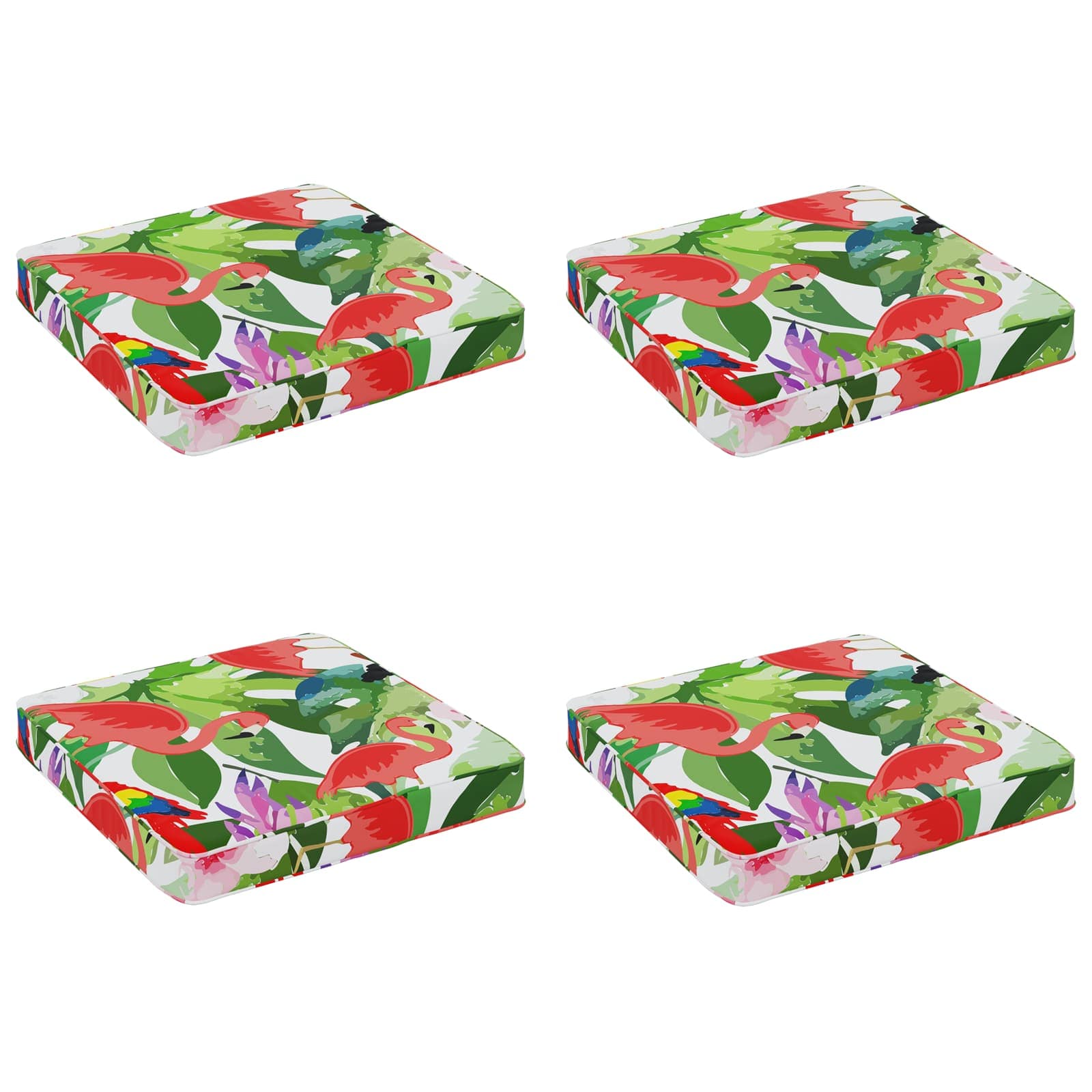 4-Piece Zitkussens VUGHT 4 pcs 100% Polyester Meerkleurig image 1