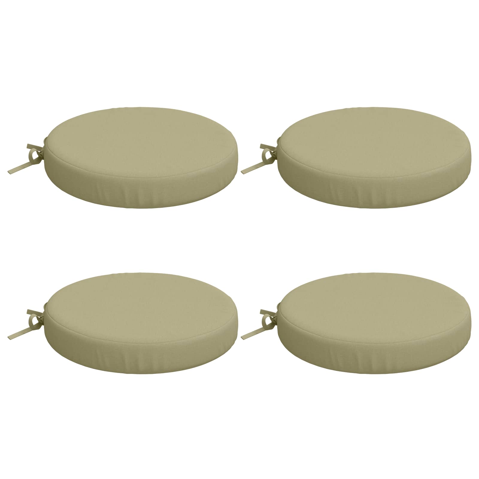 4-Piece Zitkussens SOEST 4 st 100% Polyester Lichtgroen image 2