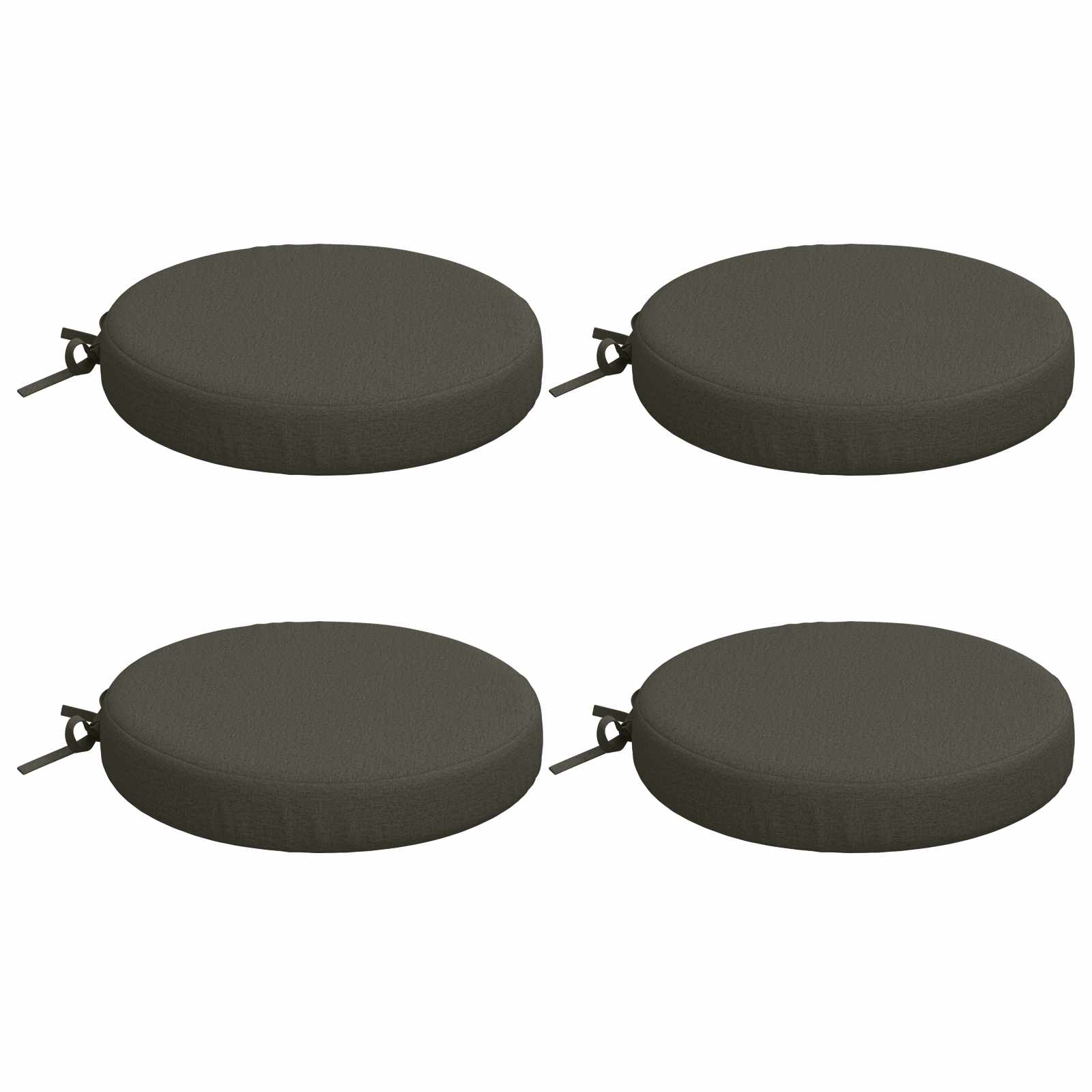 4-Piece Zitkussens SOEST 4 st 100% Polyester Antraciet image 2