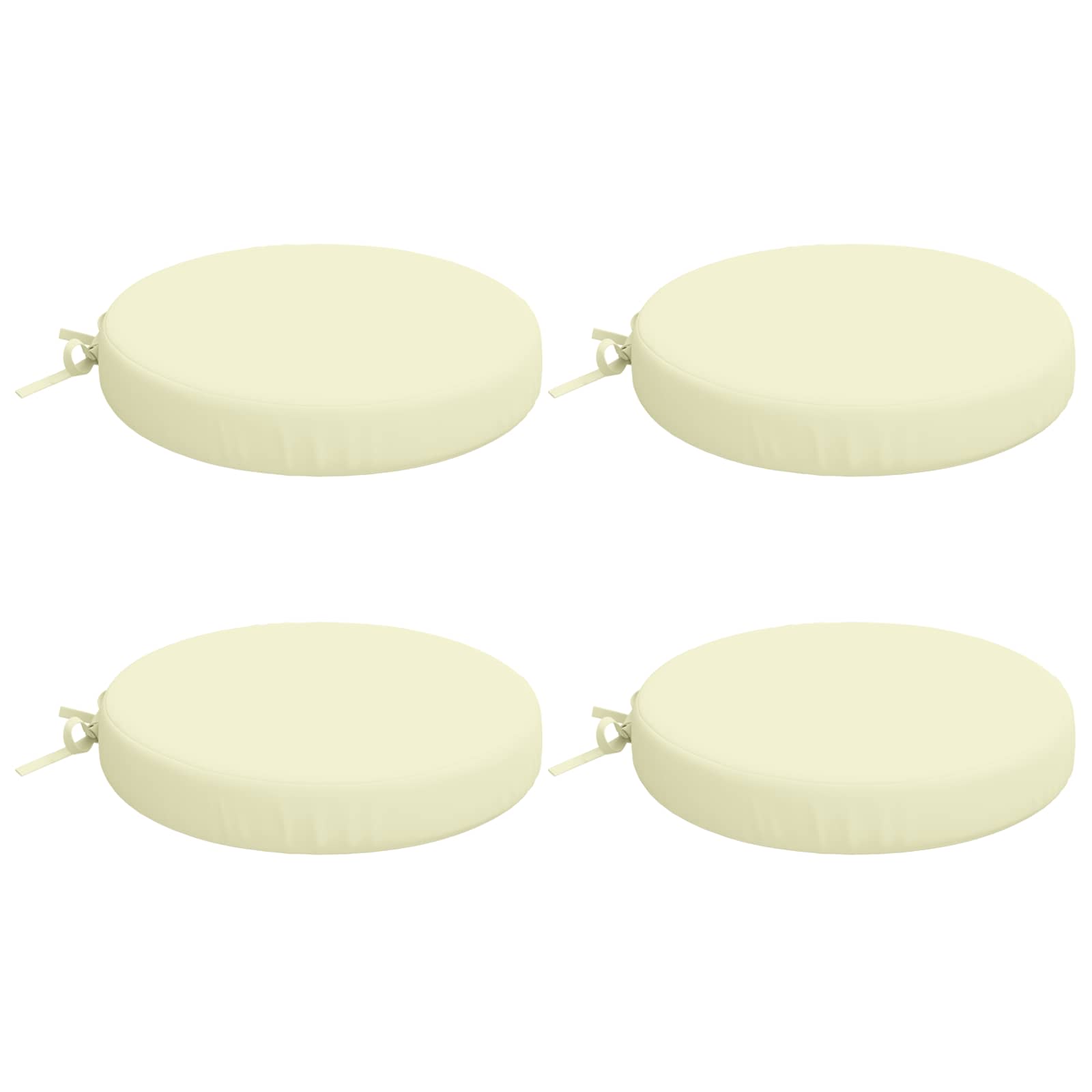 4-Piece Zitkussens SOEST 4 st 100% Polyester Crèmekleurig image 2