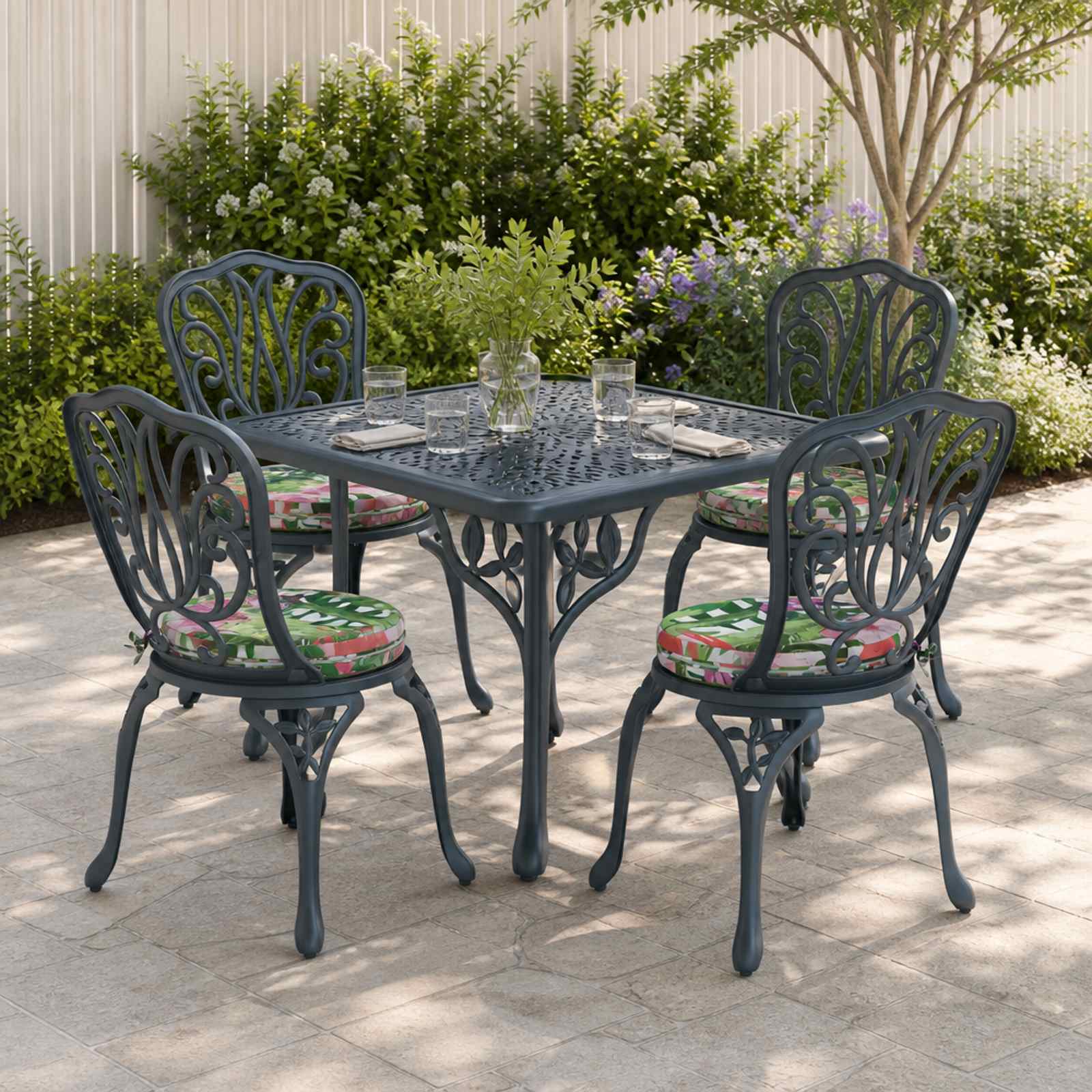 4-Piece Zitkussens SOEST 4 st 100% Polyester Meerkleurig image 1