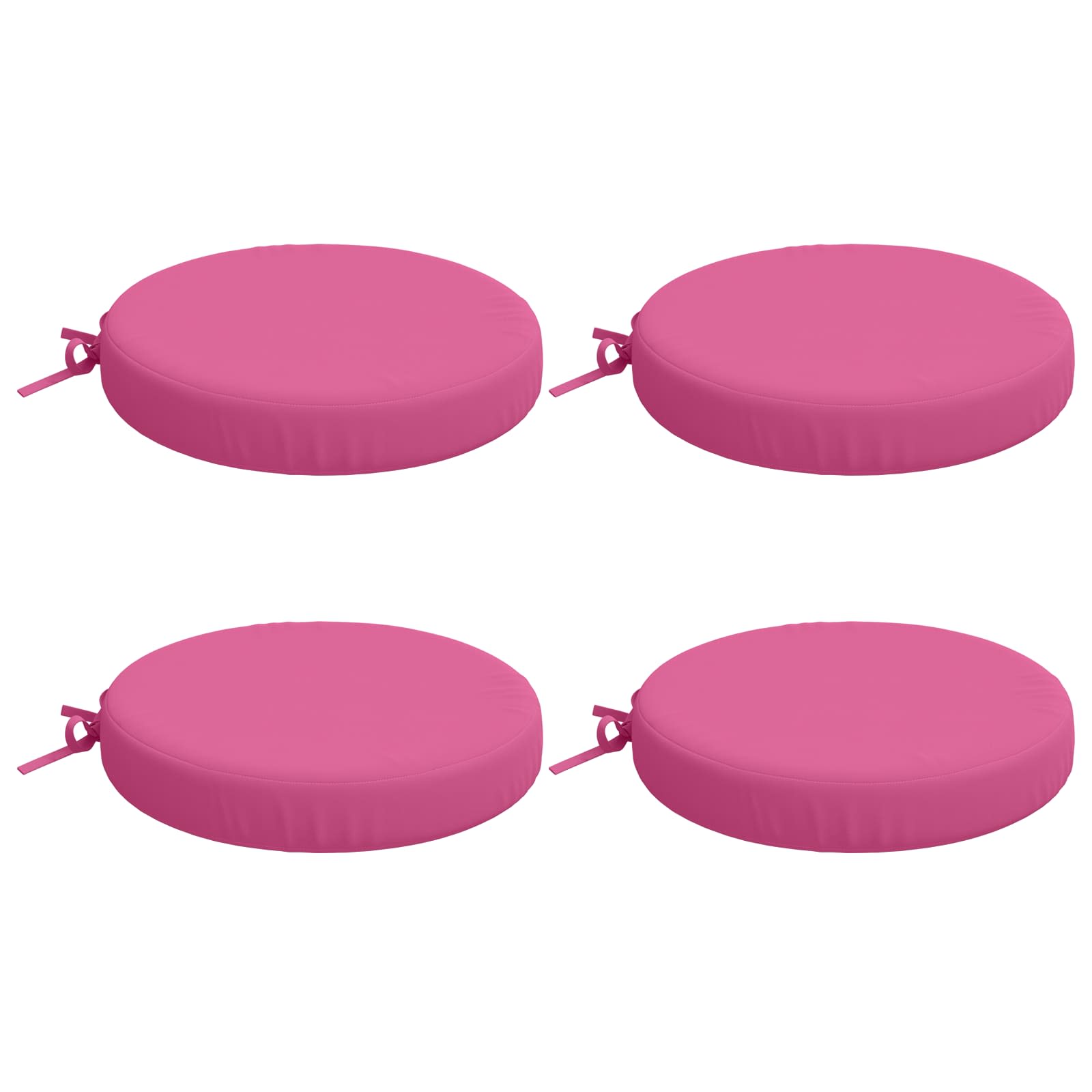 4-Piece Zitkussens SOEST 4 st 100% Polyester Roze Ø 40 x 7 cm image 1