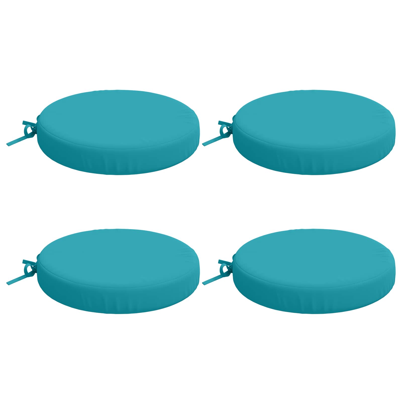 4-Piece Zitkussens SOEST 4 st 100% Polyester Turquoise image 2