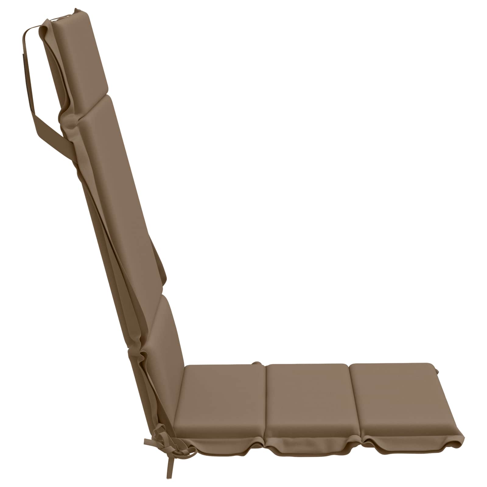 4-delige Hoogrug Kussen GEMERT 4 pcs 100% Polyester Taupe image 5