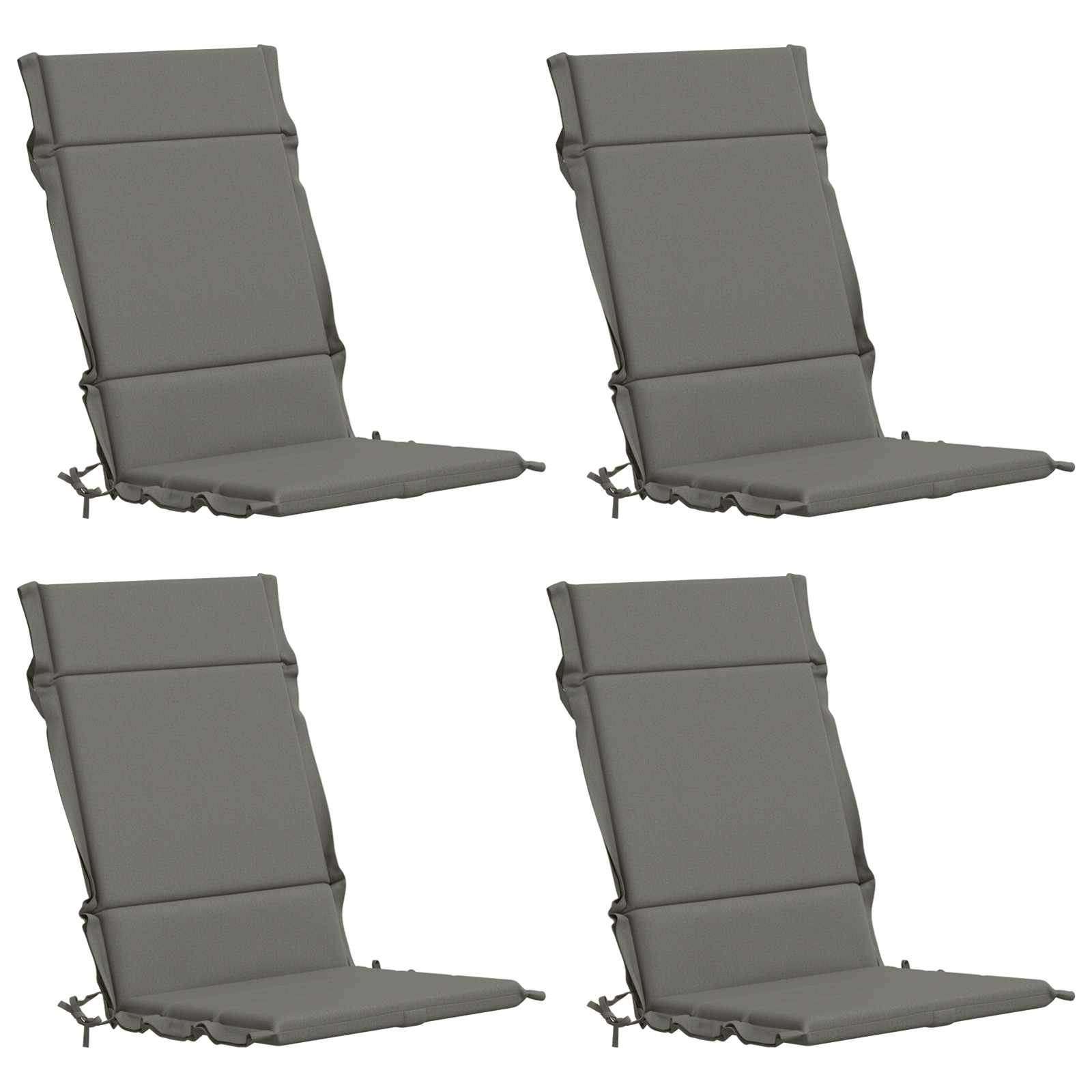 vidaXL 4-dielne vankúše na vysoké operadlo GEMERT 4 pcs 100% polyester