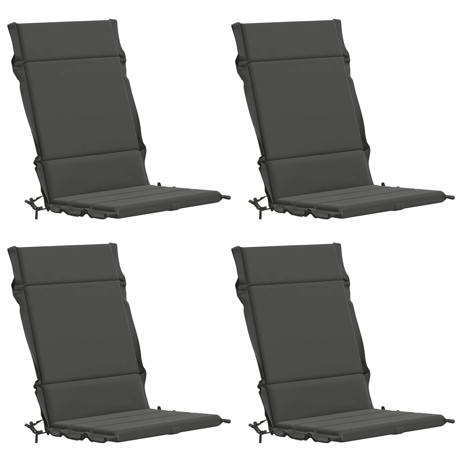 vidaXL 4-dielne vankúše na vysoké operadlo GEMERT 4 pcs 100% polyester
