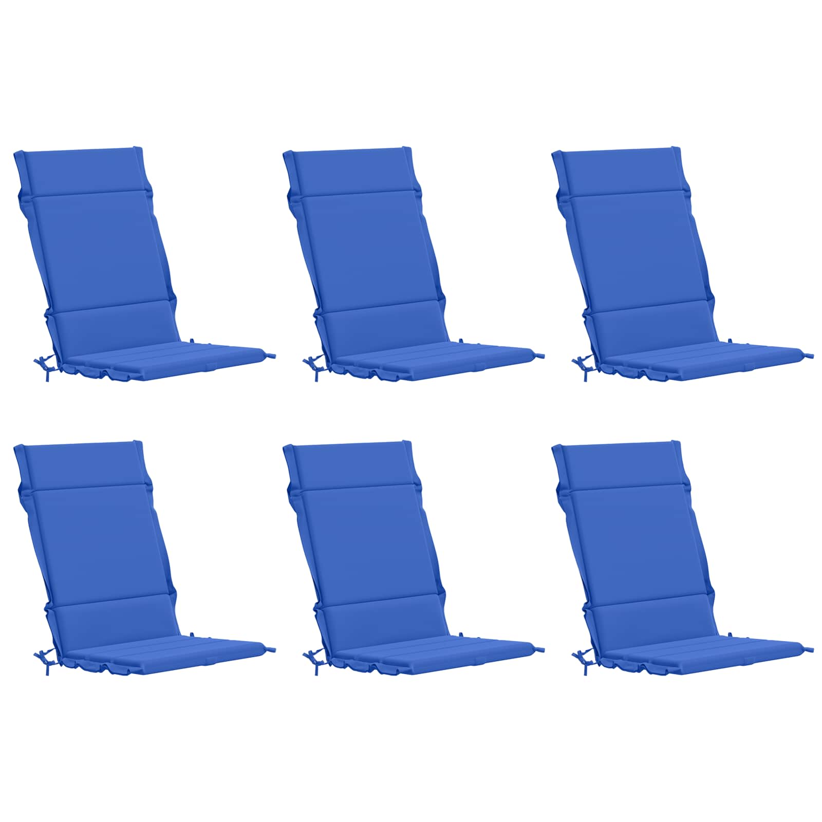 vidaXL 6-dielne vankúše na vysoké operadlo GEMERT 6 pcs 100% polyester