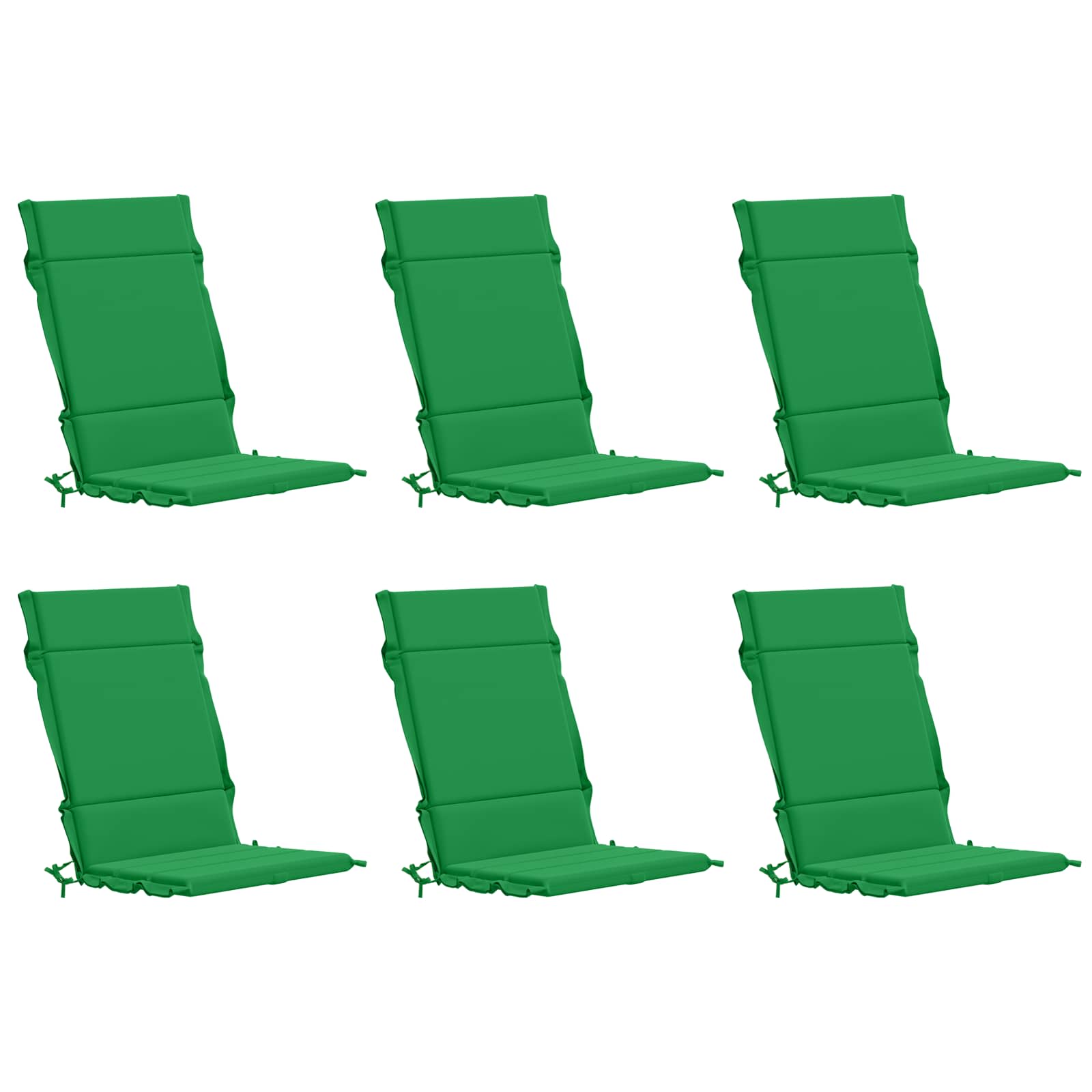 6-delige Hoogrug Kussen GEMERT 6 pcs 100% Polyester Groen image 2