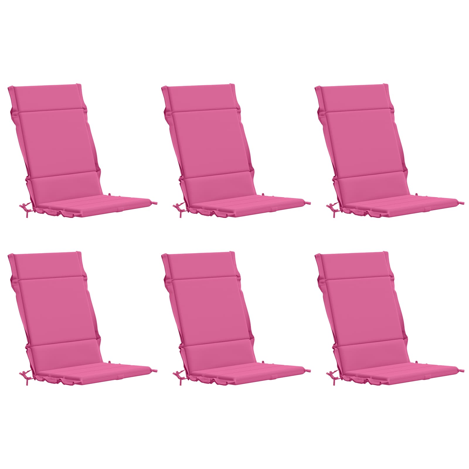 6-delige Hoogrug Kussen GEMERT 6 pcs 100% Polyester Roze image 2