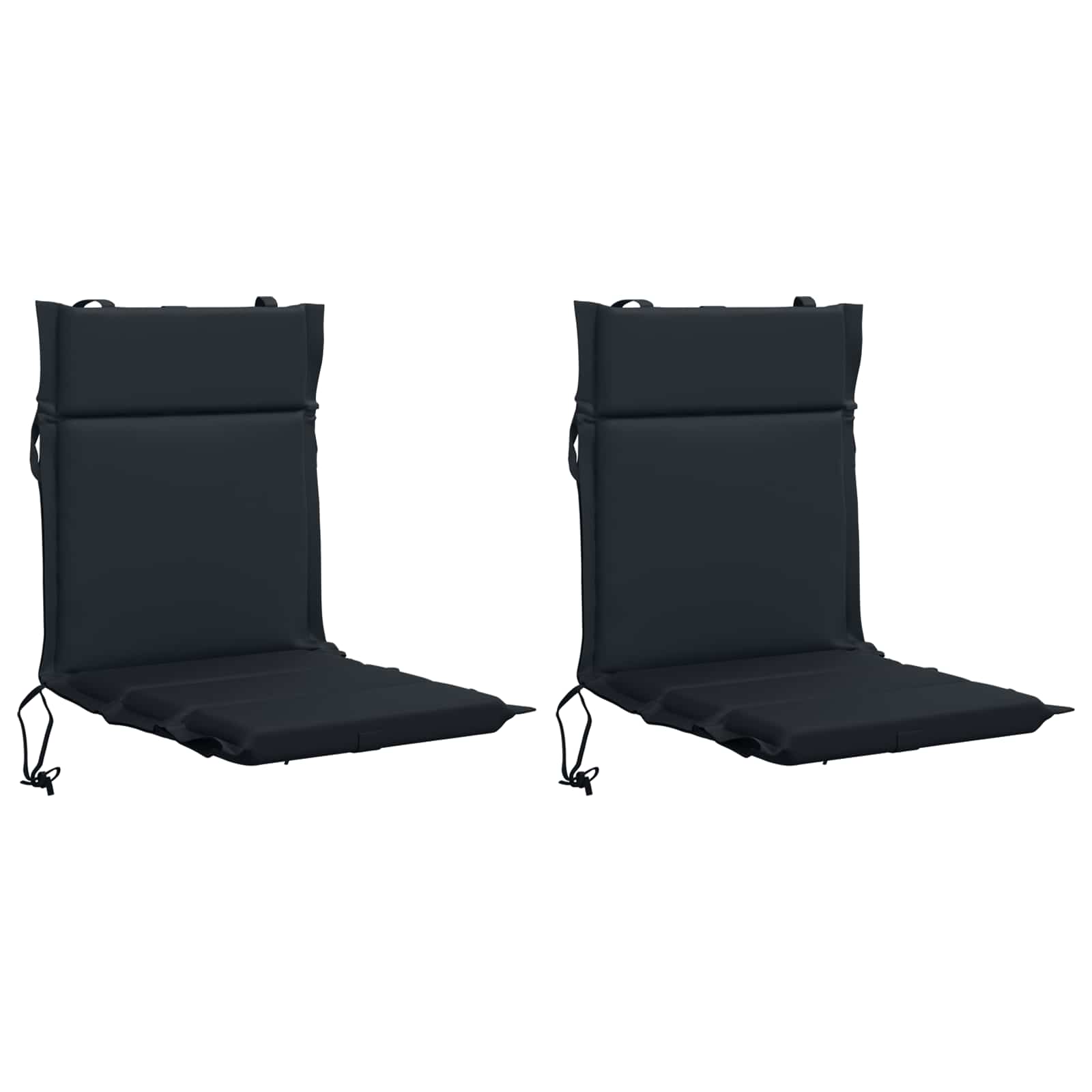 2-delige Hoogrug Kussen GEMERT 2 pcs 100% Polyester Donkerblauw image 2