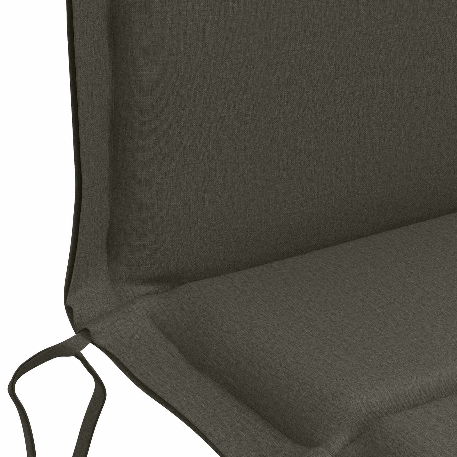 2-delige Hoogrug Kussen GEMERT 2 pcs 100% Polyester Antraciet image 6