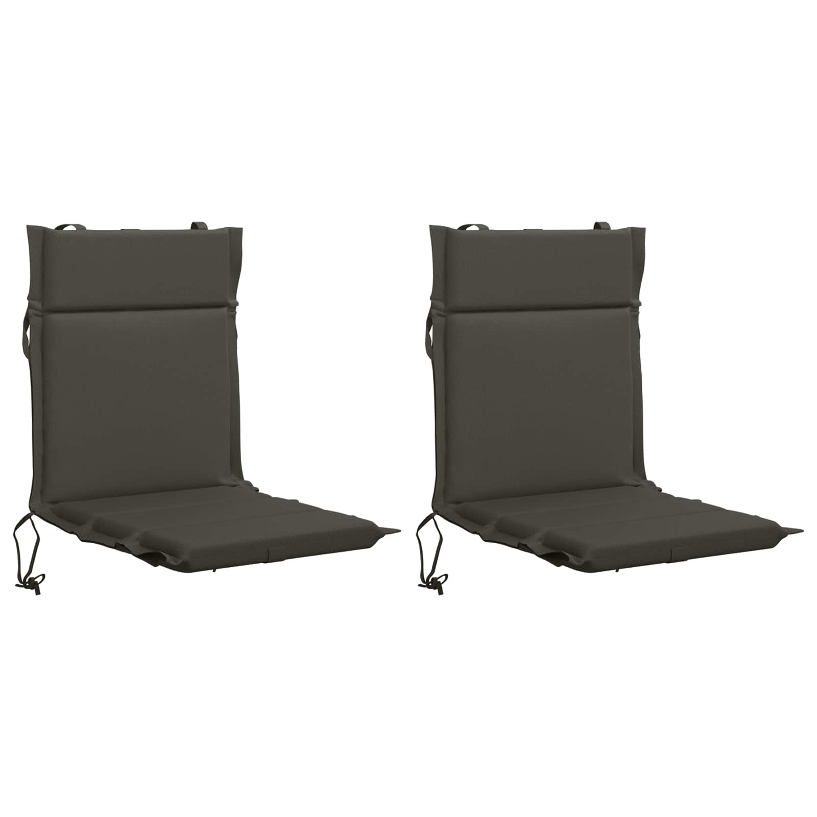 2-delige Hoogrug Kussen GEMERT 2 pcs 100% Polyester Antraciet image 2