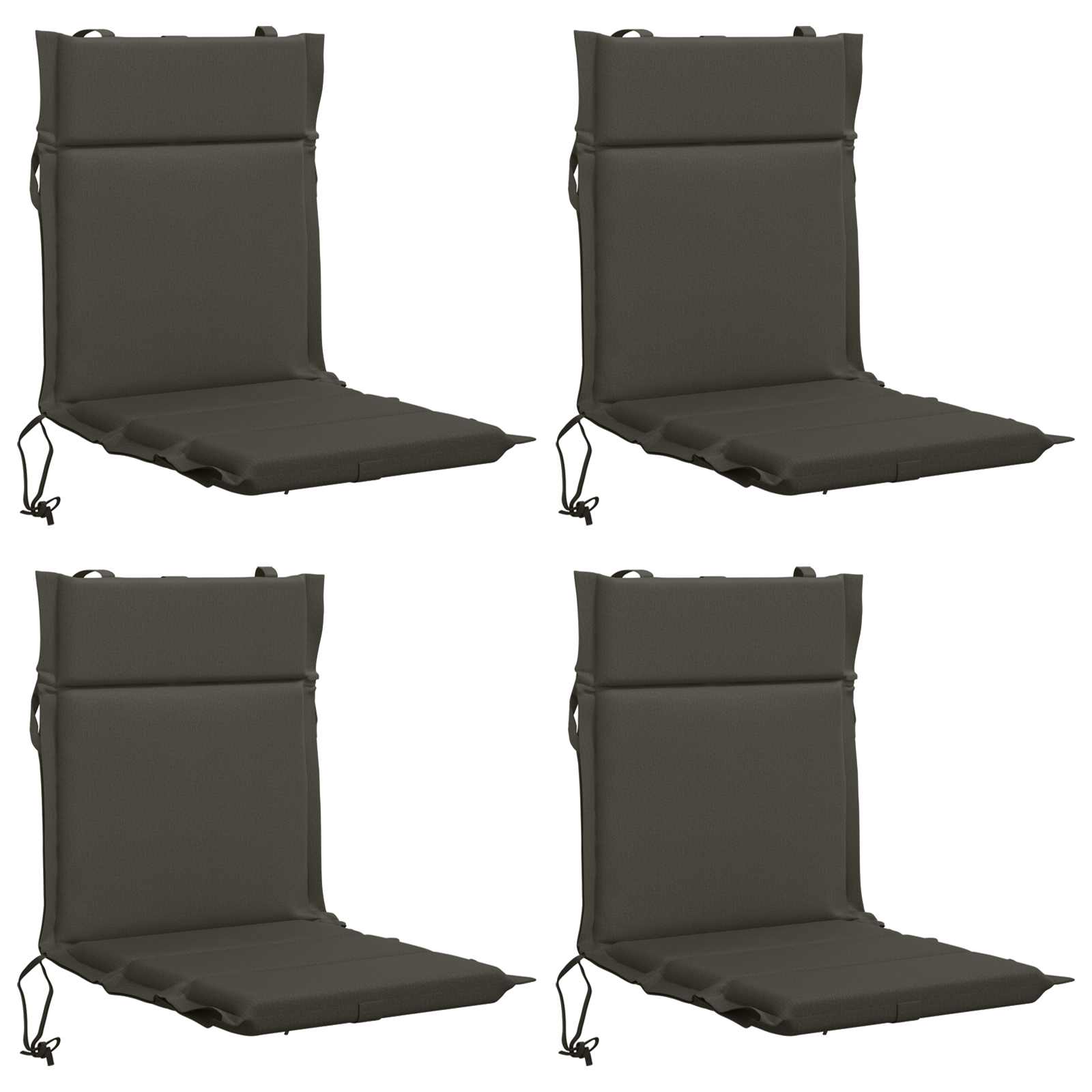 vidaXL 4-dielne vankúše na vysoké operadlo GEMERT 4 pcs 100% polyester