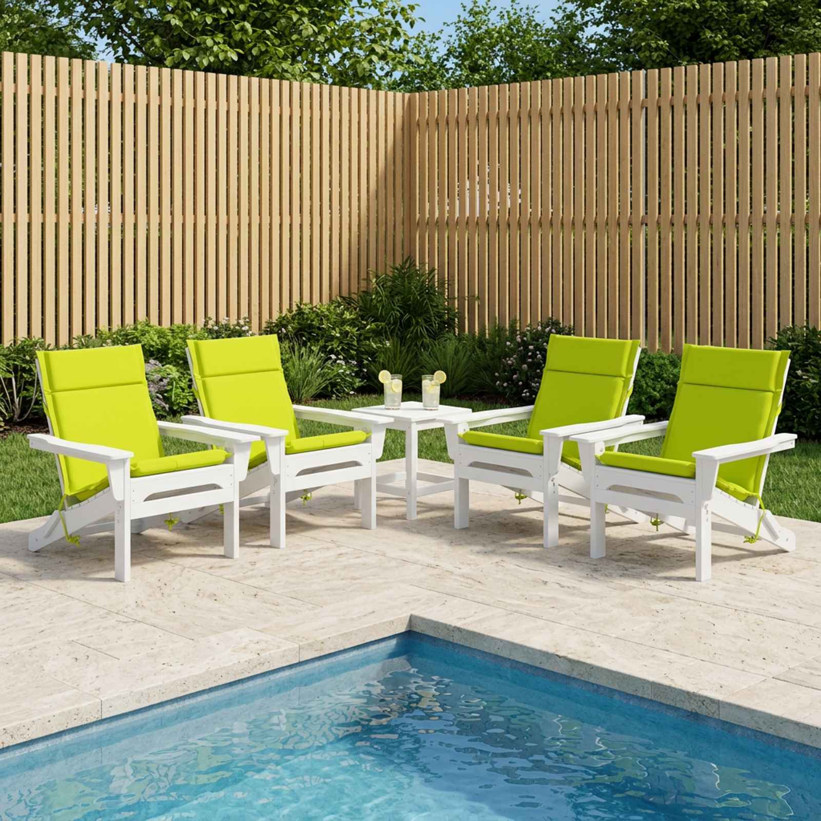 4-delige Hoogrug Kussen GEMERT 4 pcs 100% Polyester image 1