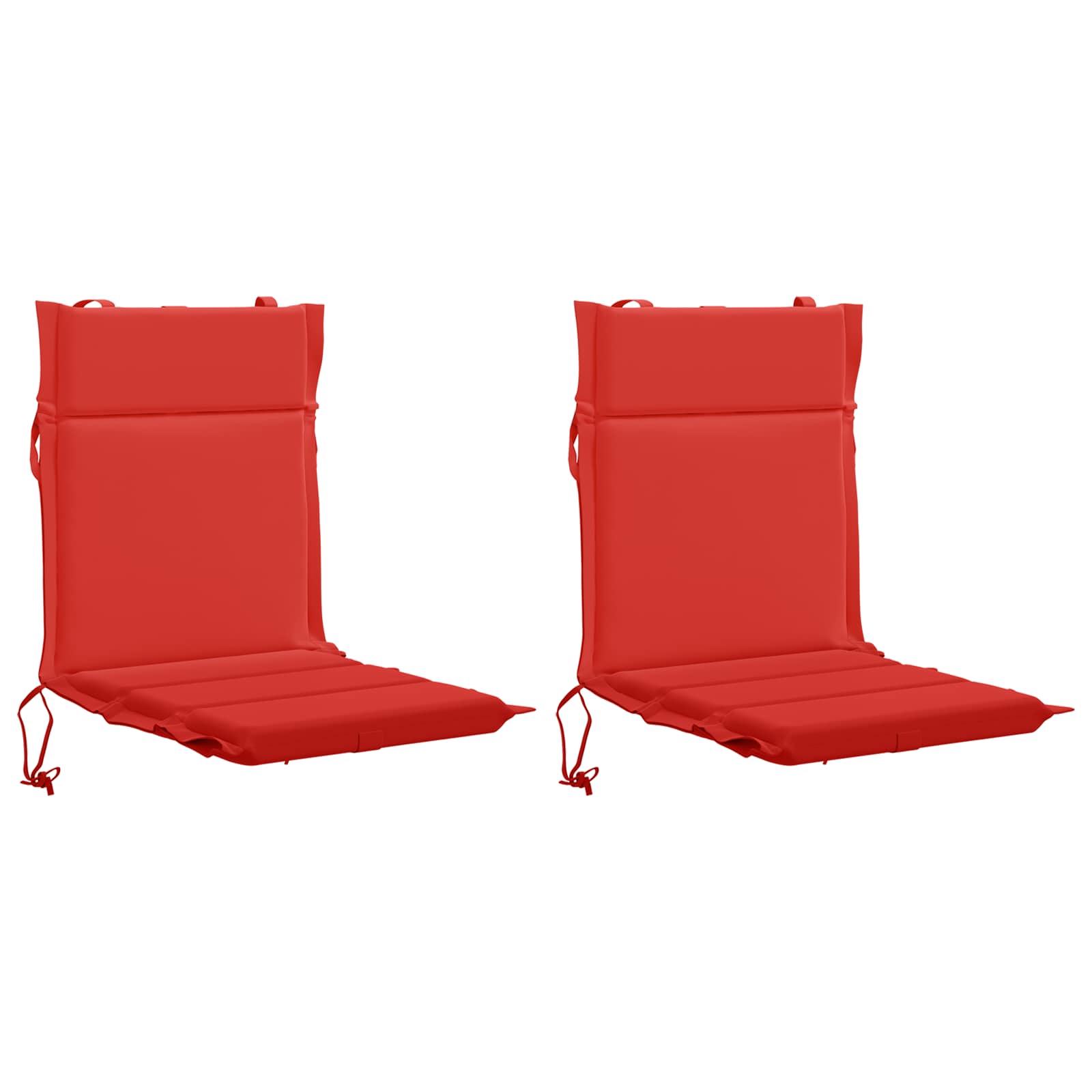 2-delige Hoogrug Kussen GEMERT 2 pcs 100% Polyester Rood image 2
