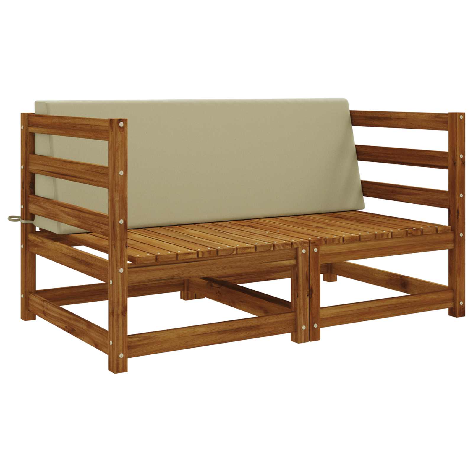Rugkussen SOEST 100% Polyester Lichtgroen 120 x 20 x 40 cm image 2