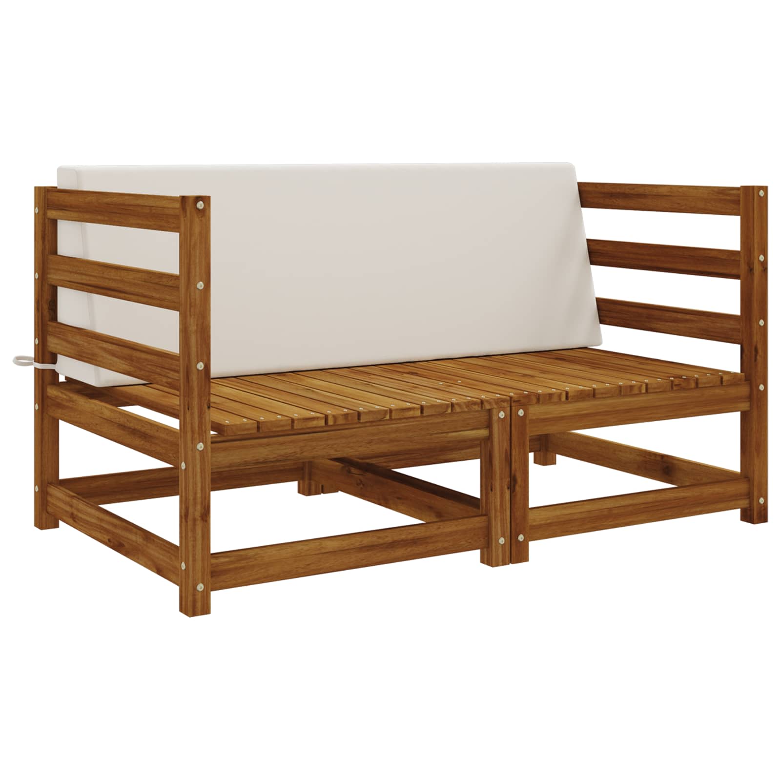 Rugkussen SOEST 100% Polyester Wit 120 x 20 x 40 cm image 2