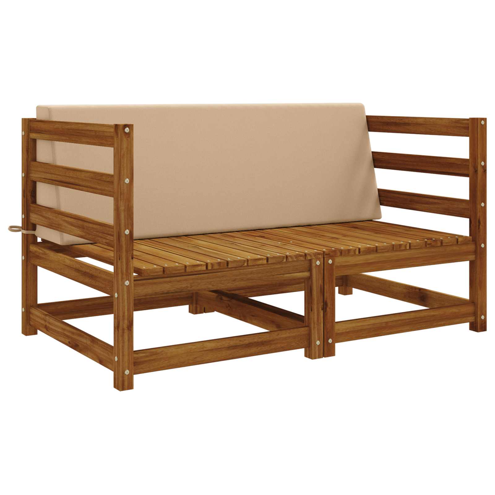 Rugkussen SOEST 100% Polyester Zand 120 x 20 x 40 cm image 2