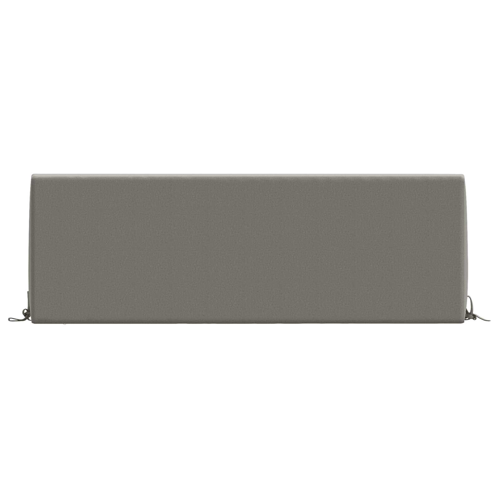 vidaXL Rugkussen SOEST 100% Polyester Grijs 120 x 20 x 40 cm, foto 4