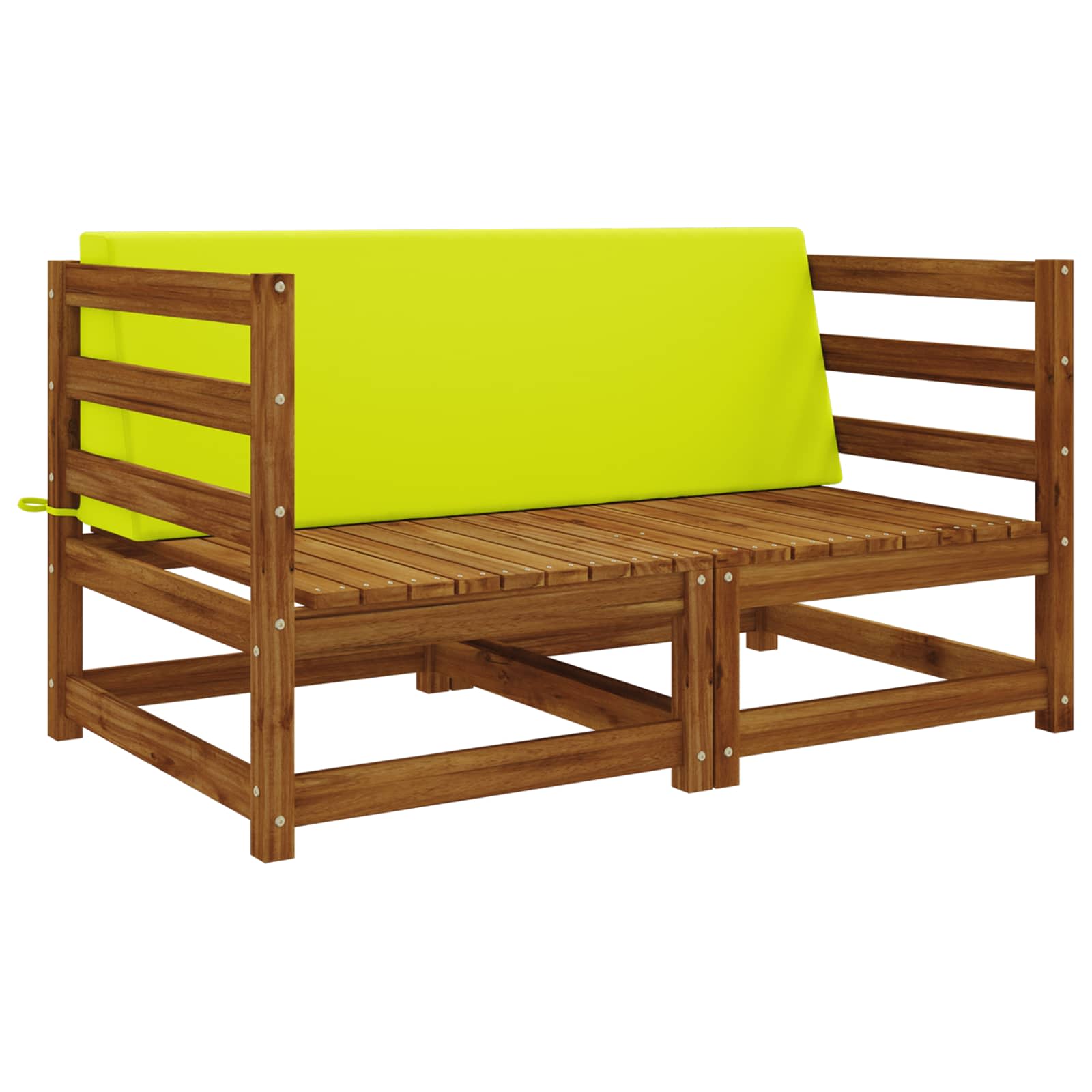 Rugkussen SOEST 100% Polyester Heldergroen 120 x 20 x 40 cm image 2