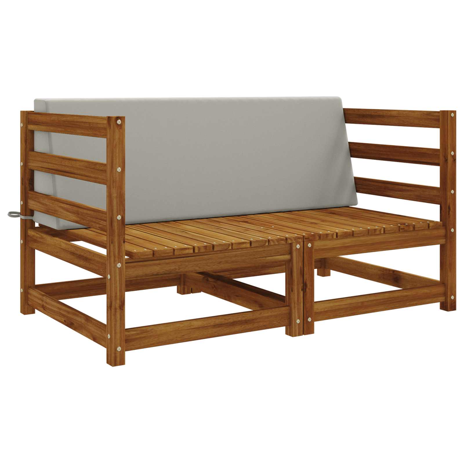 Rugkussen SOEST 100% Polyester Grijs 120 x 20 x 40 cm image 2