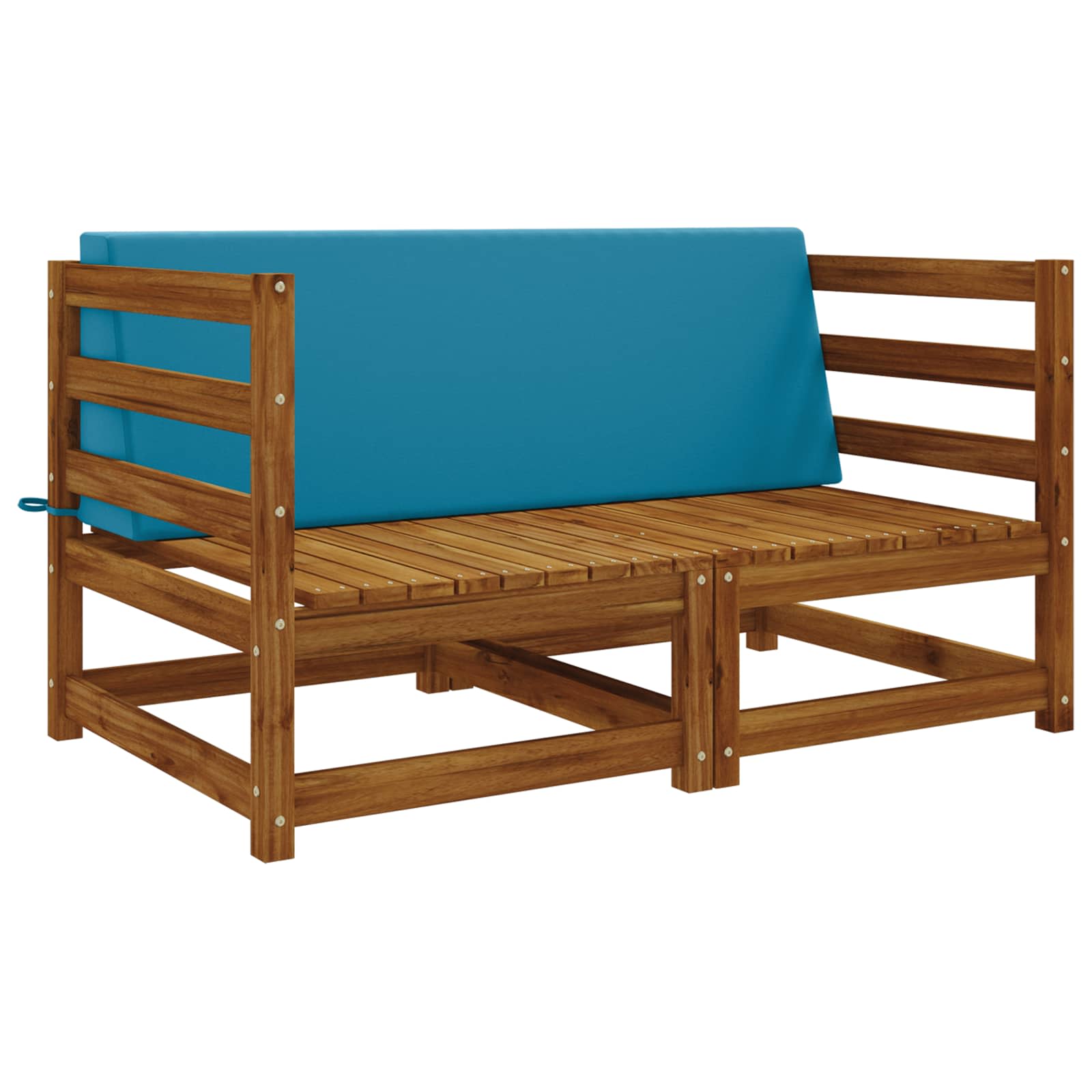 Rugkussen SOEST 100% Polyester lichtblauw 120 x 20 x 40 cm image 2