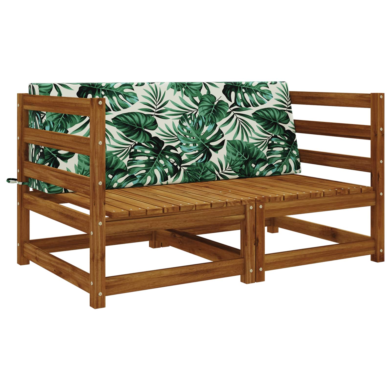 Rugkussen SOEST 100% Polyester Bladpatroon 120 x 20 x 40 cm image 2
